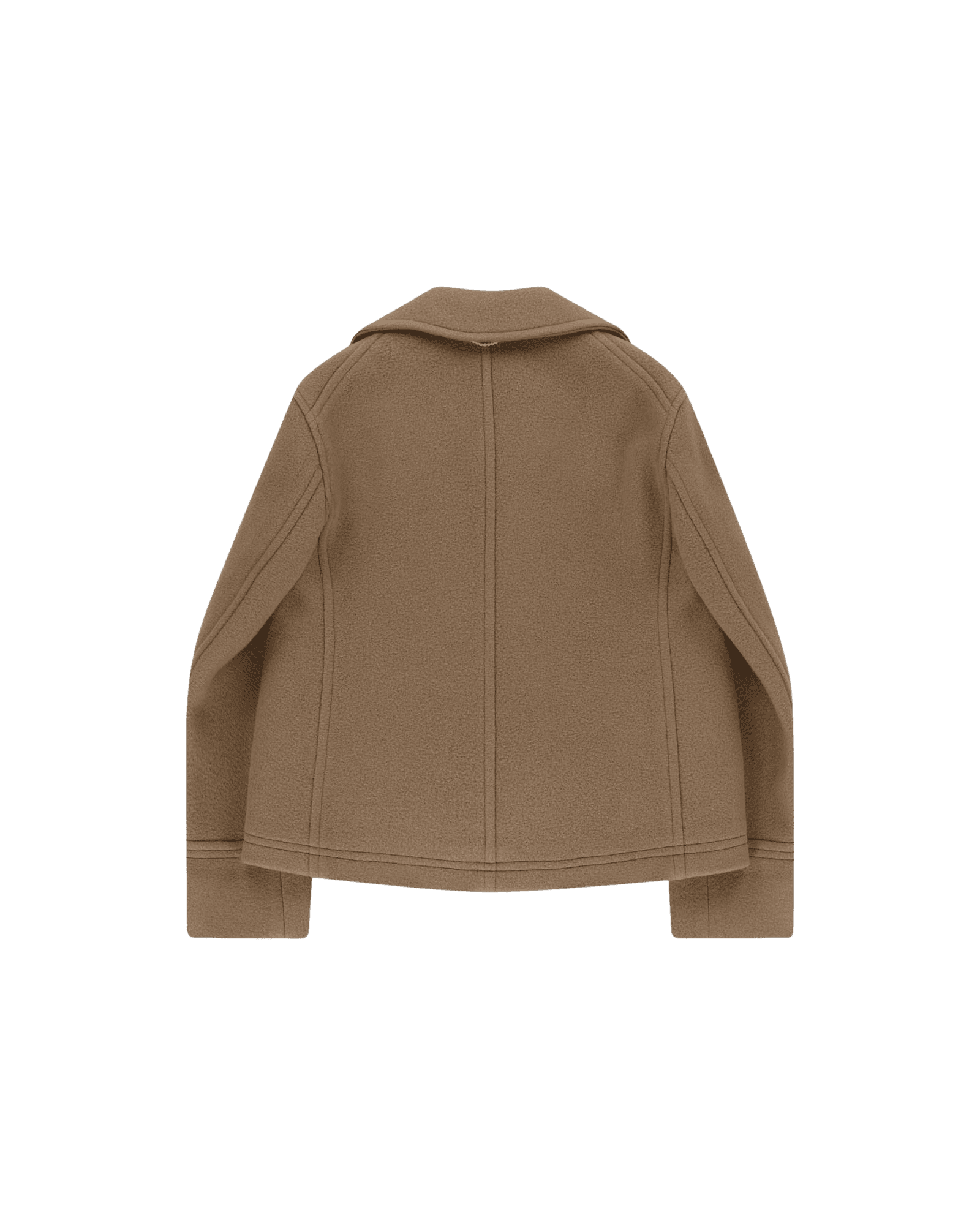 Classic Pea Coat (Beige) — vue 15