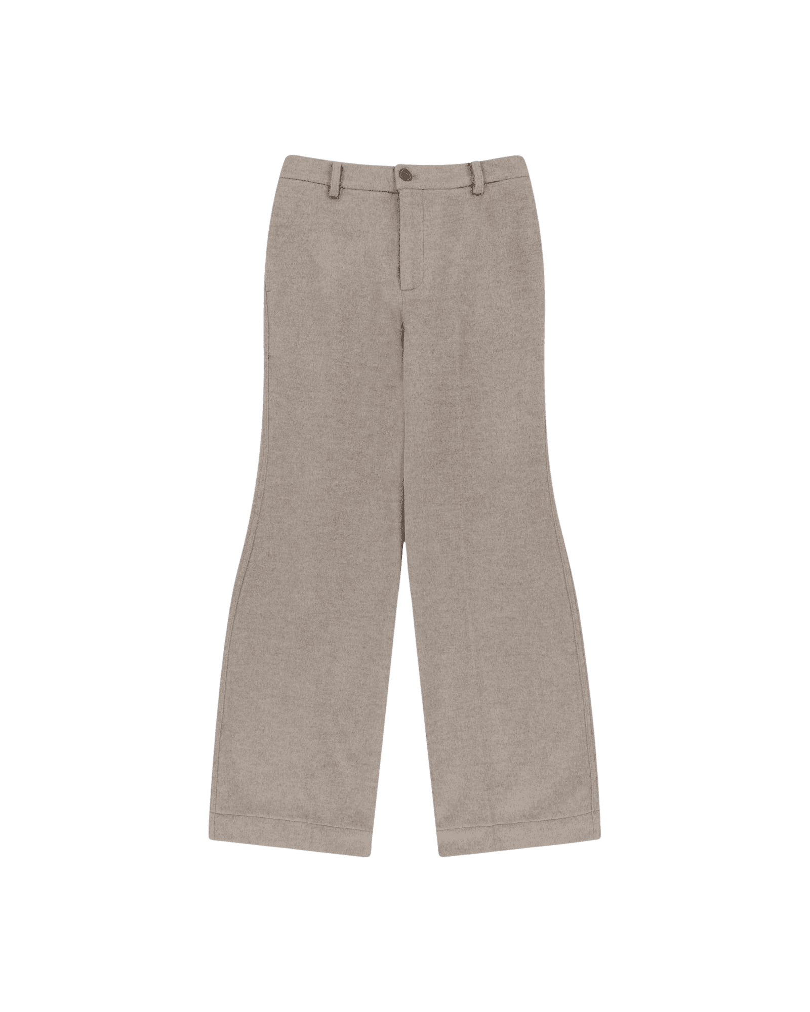Wave Cut Trousers (Beige) — vue 14