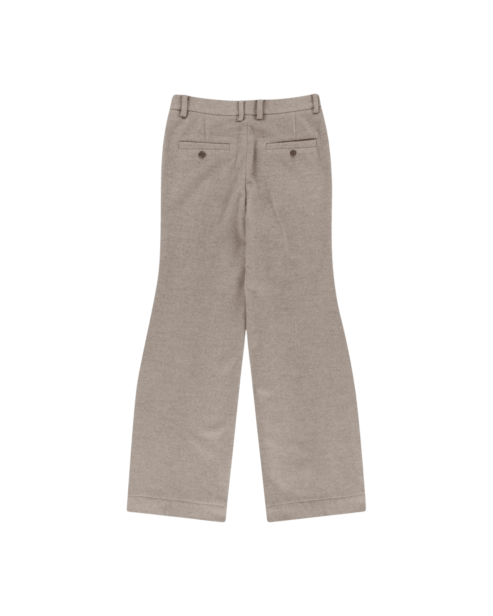Wave Cut Trousers (Beige) — vue 15