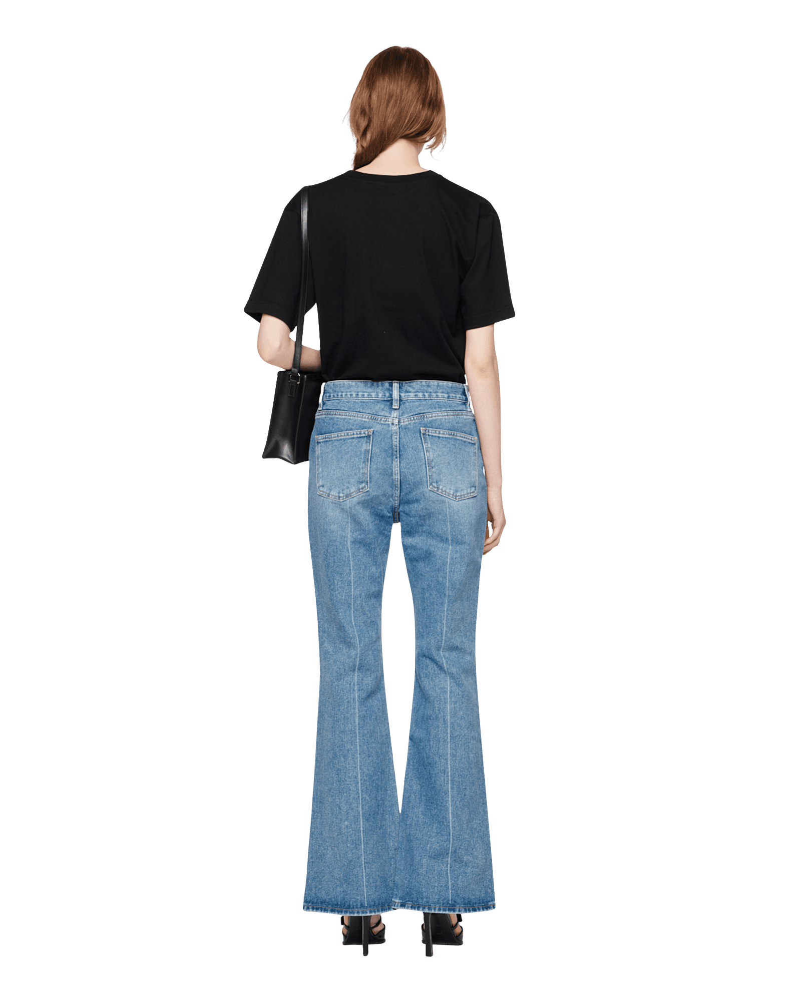 Flared Jean (White) — vue 4
