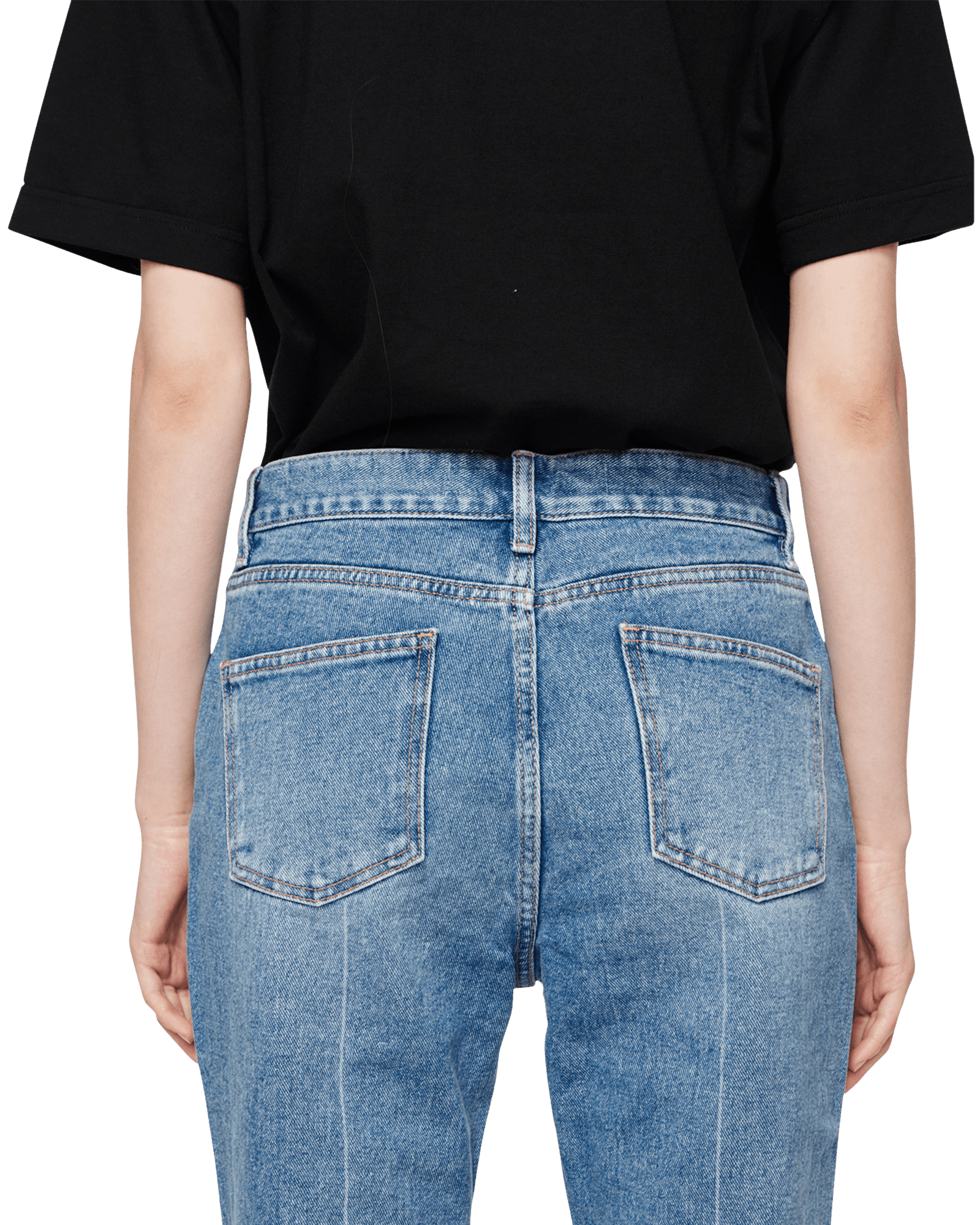 Flared Jean (White) — vue 6