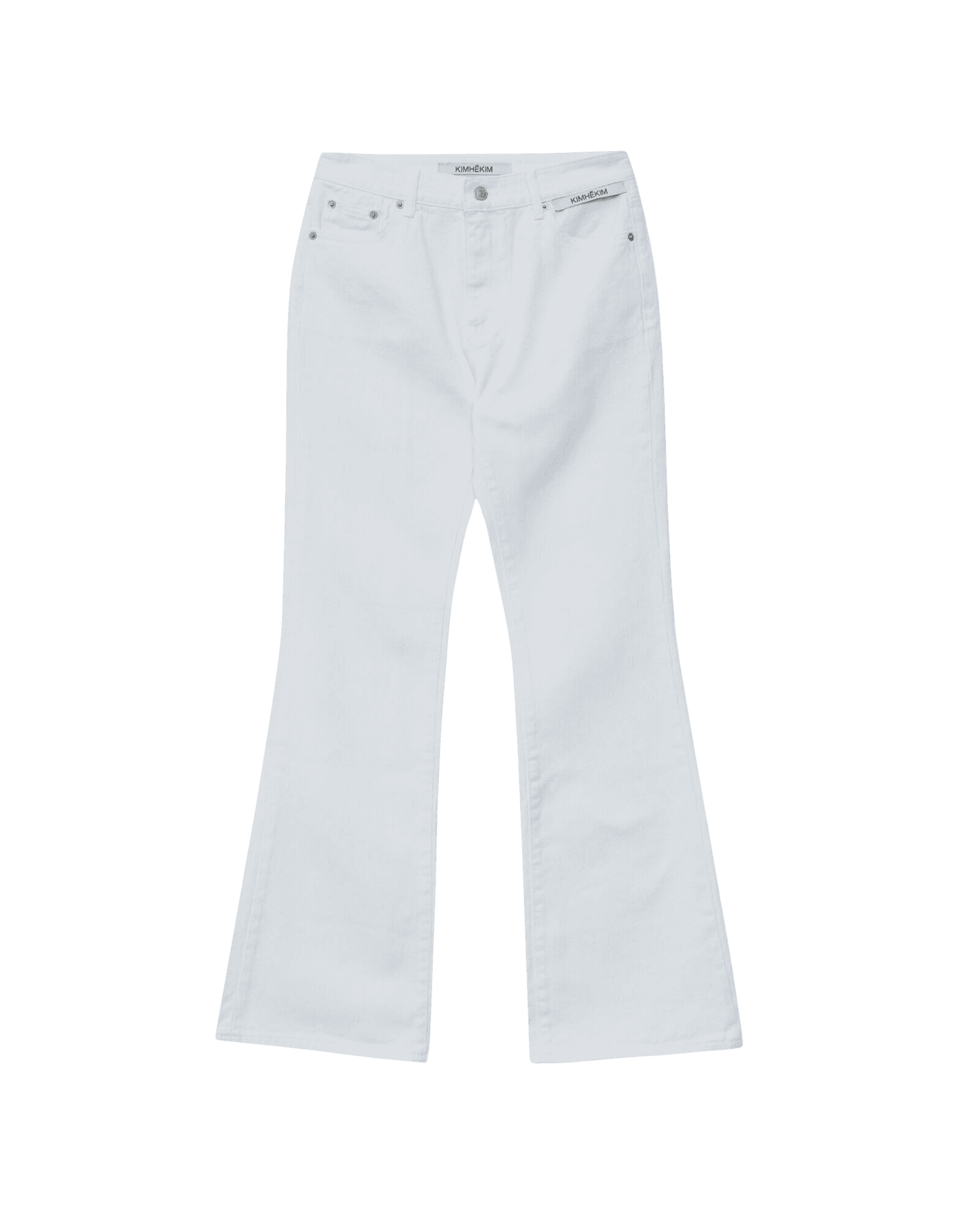 Flared Jean (White) — vue 7
