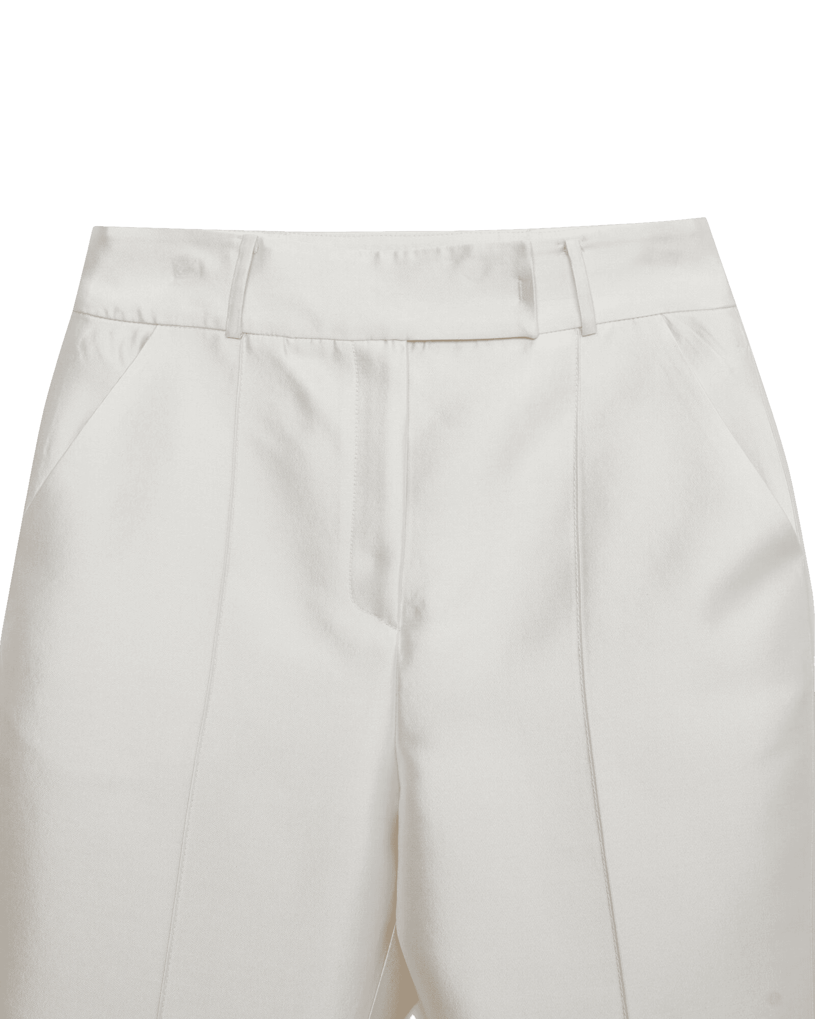 Silk Blend Venus Pants (White) — vue 9