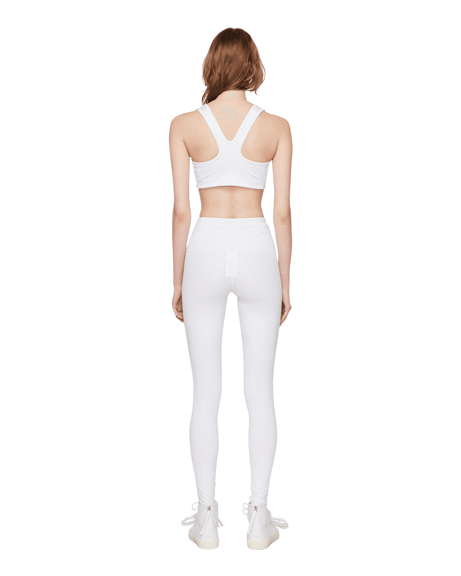 Yoga Leggings (White) — vue 4