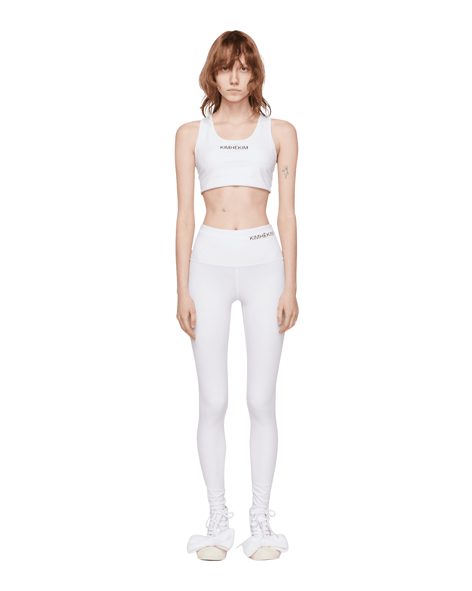 Yoga Leggings (White) — vue 1