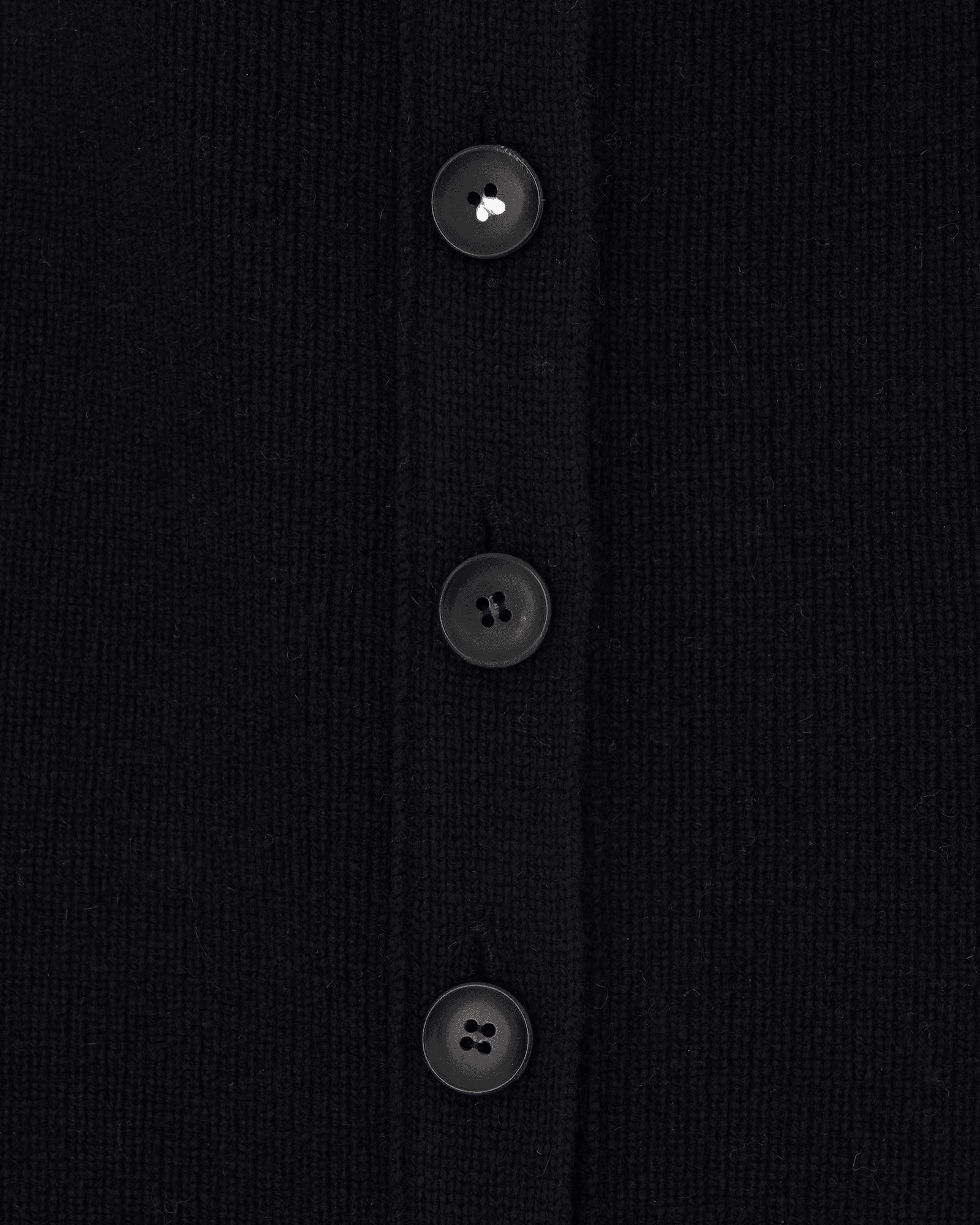Detachable Chain Strap Wool Knitted Top (Black) — vue 14