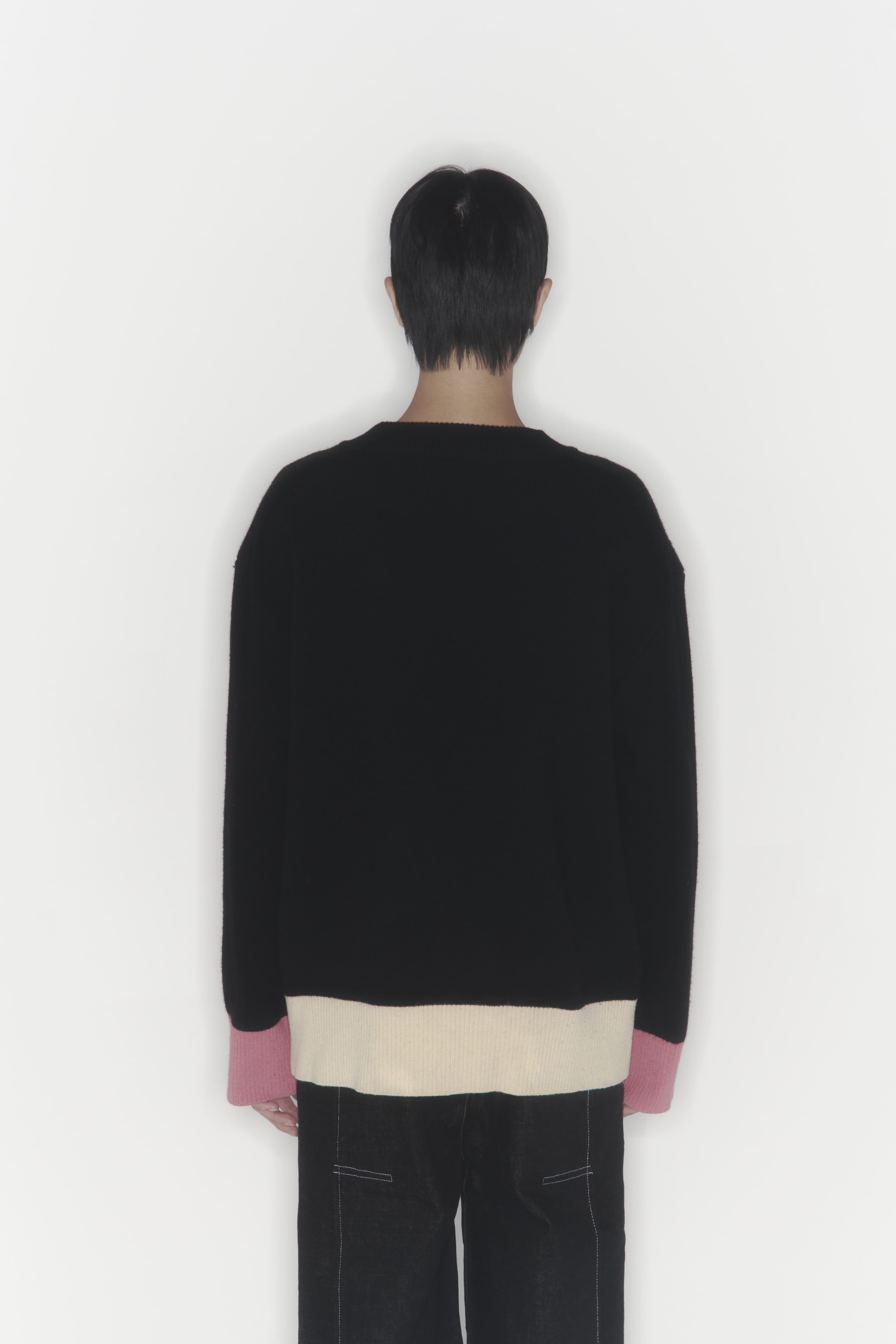 Gun Knit Sweater (Black) — vue 16