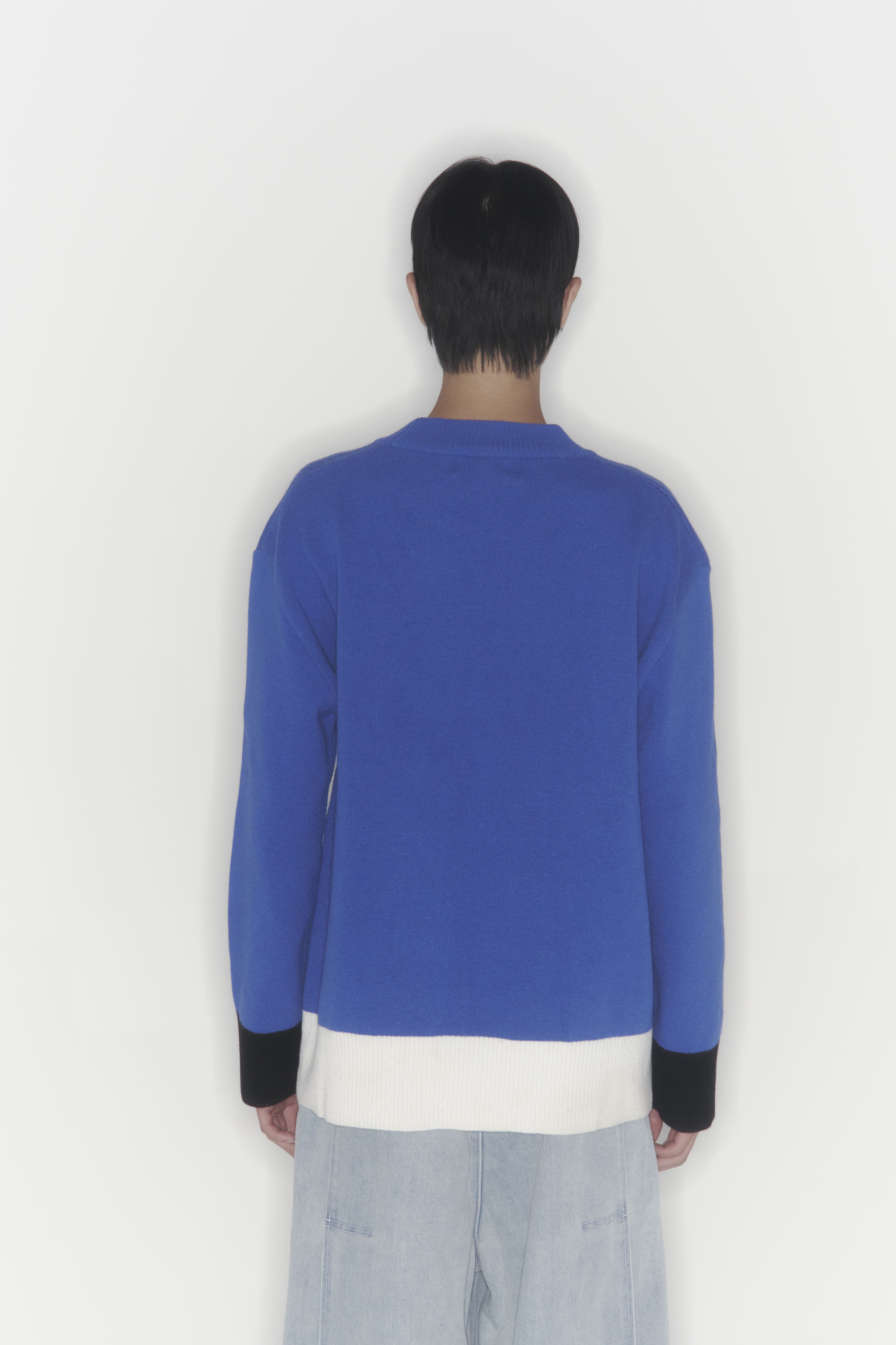 Gun Knit Sweater (Blue) — vue 17
