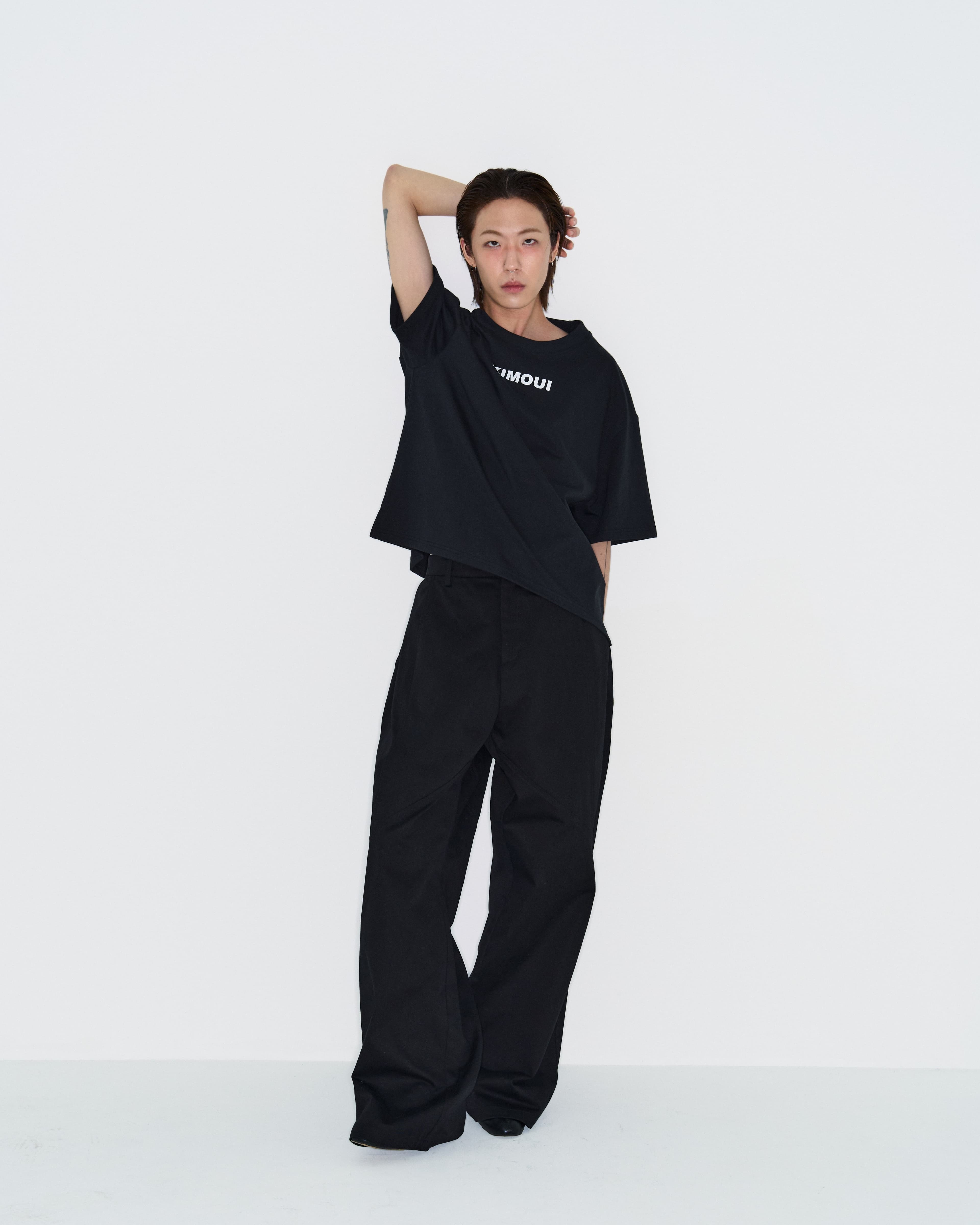 Logo Printing T-Shirt (Black) — vue 11