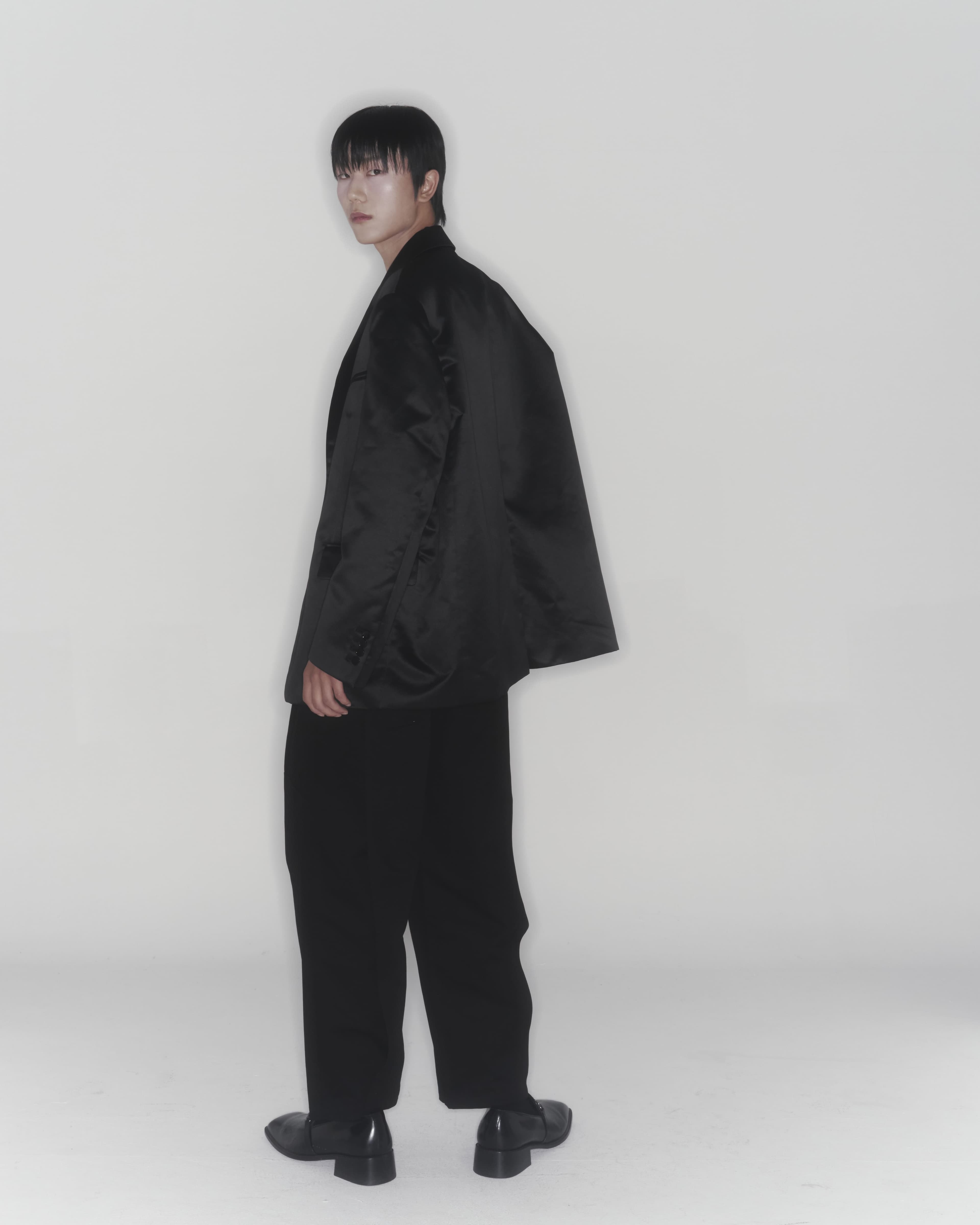 Satin Overfit Jacket — vue 14