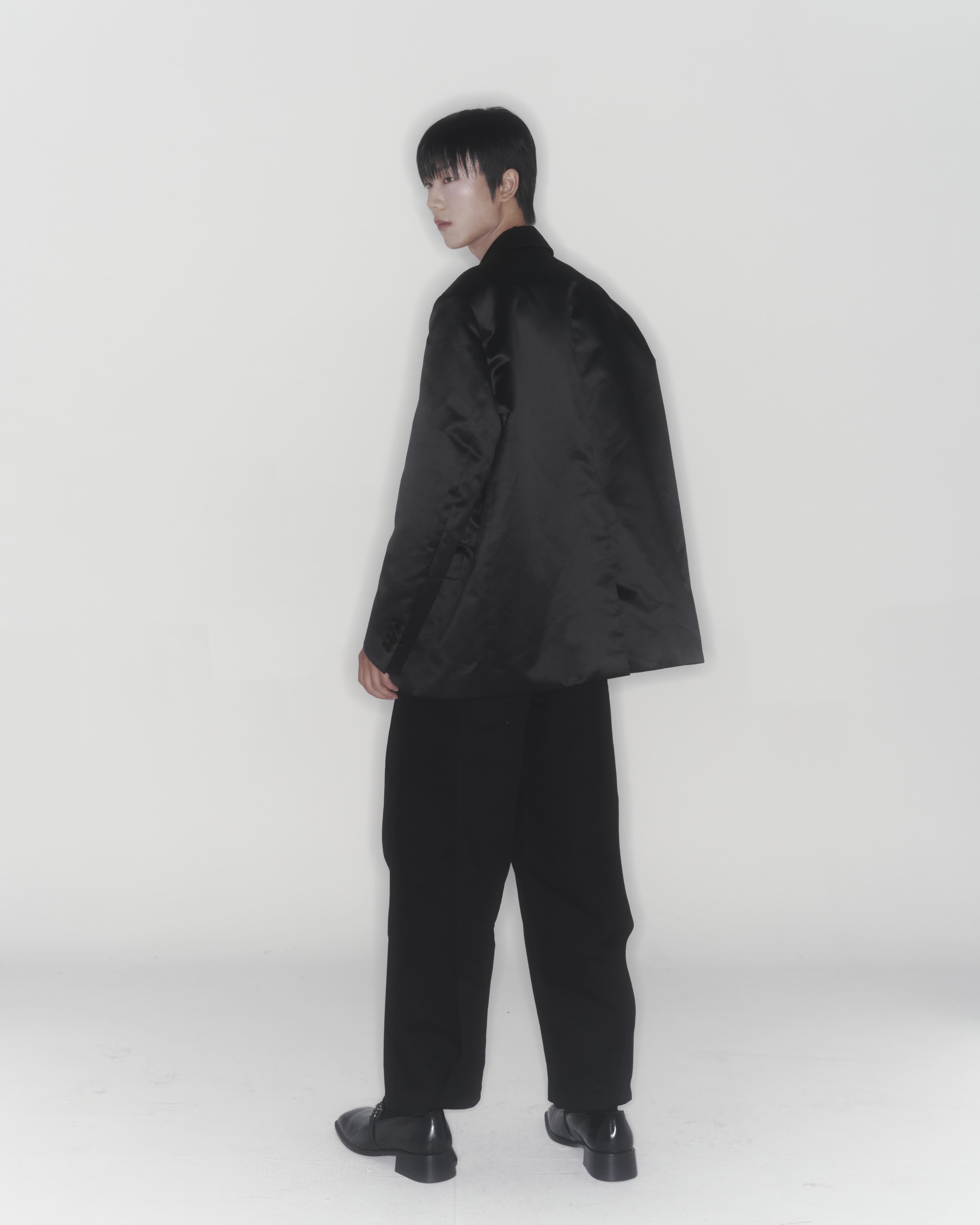 Satin Overfit Jacket — vue 15