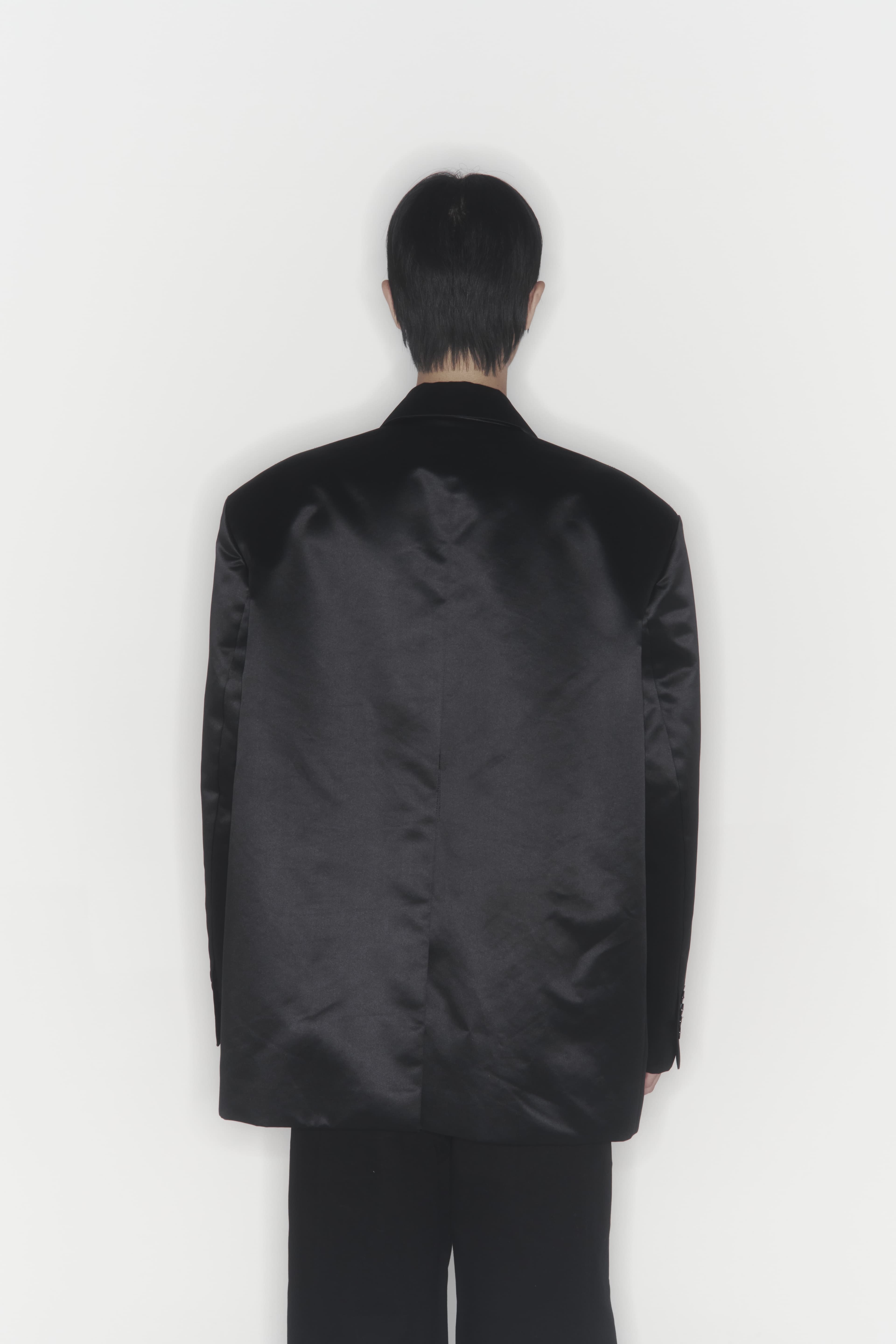 Satin Overfit Jacket — vue 19