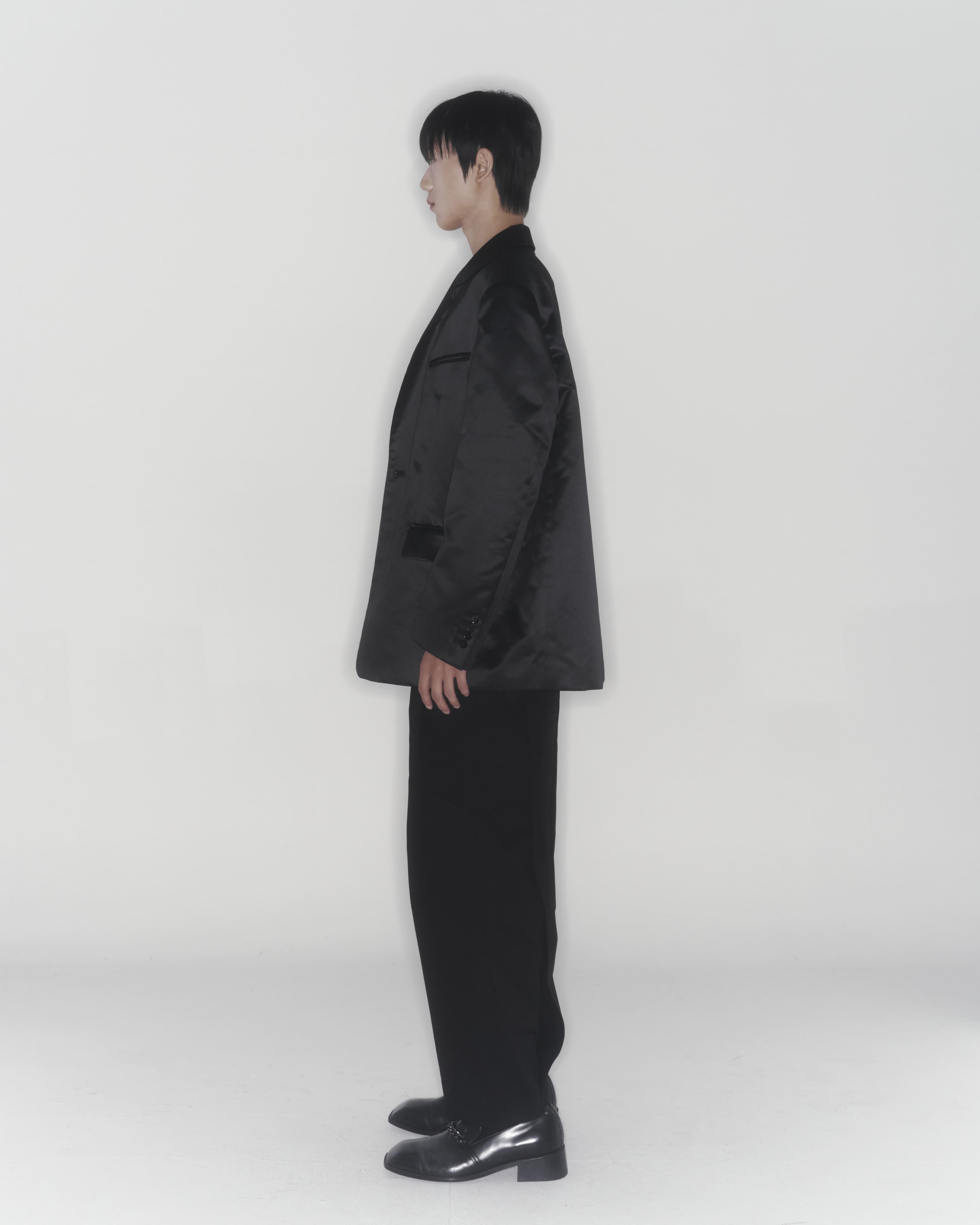 Satin Overfit Jacket — vue 6