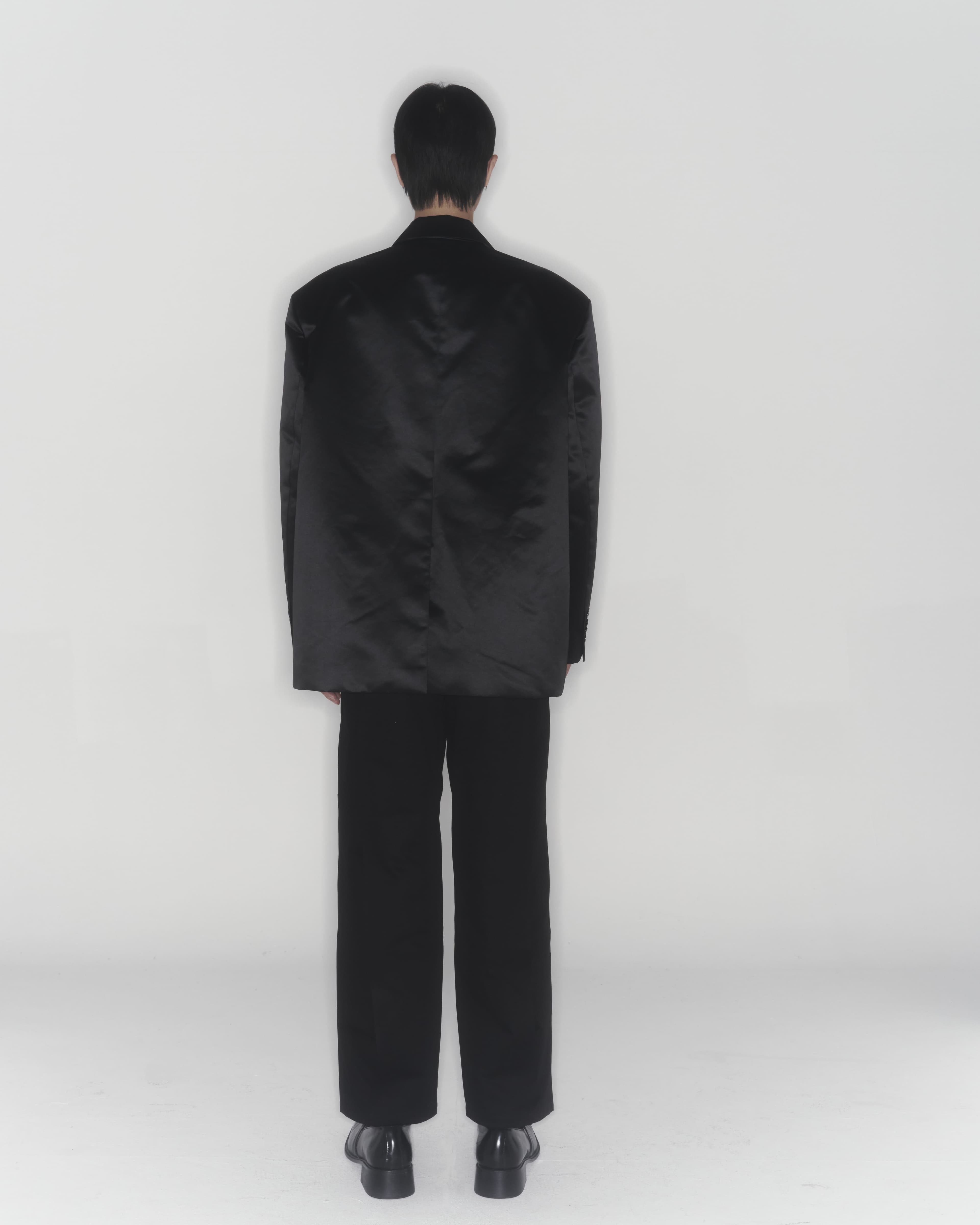 Satin Overfit Jacket — vue 7