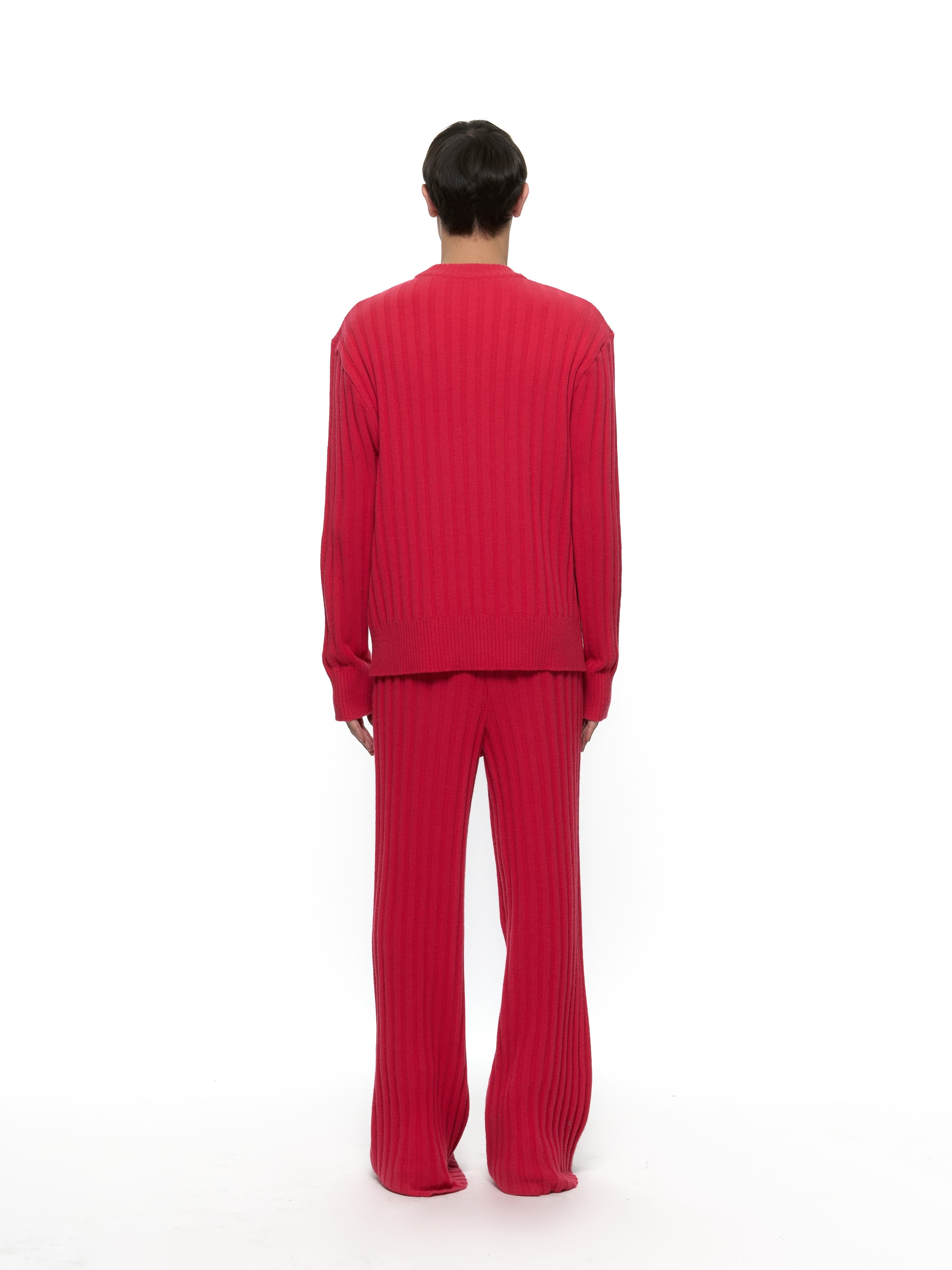 Merino Wool Sweater (Hot Pink) — vue 4