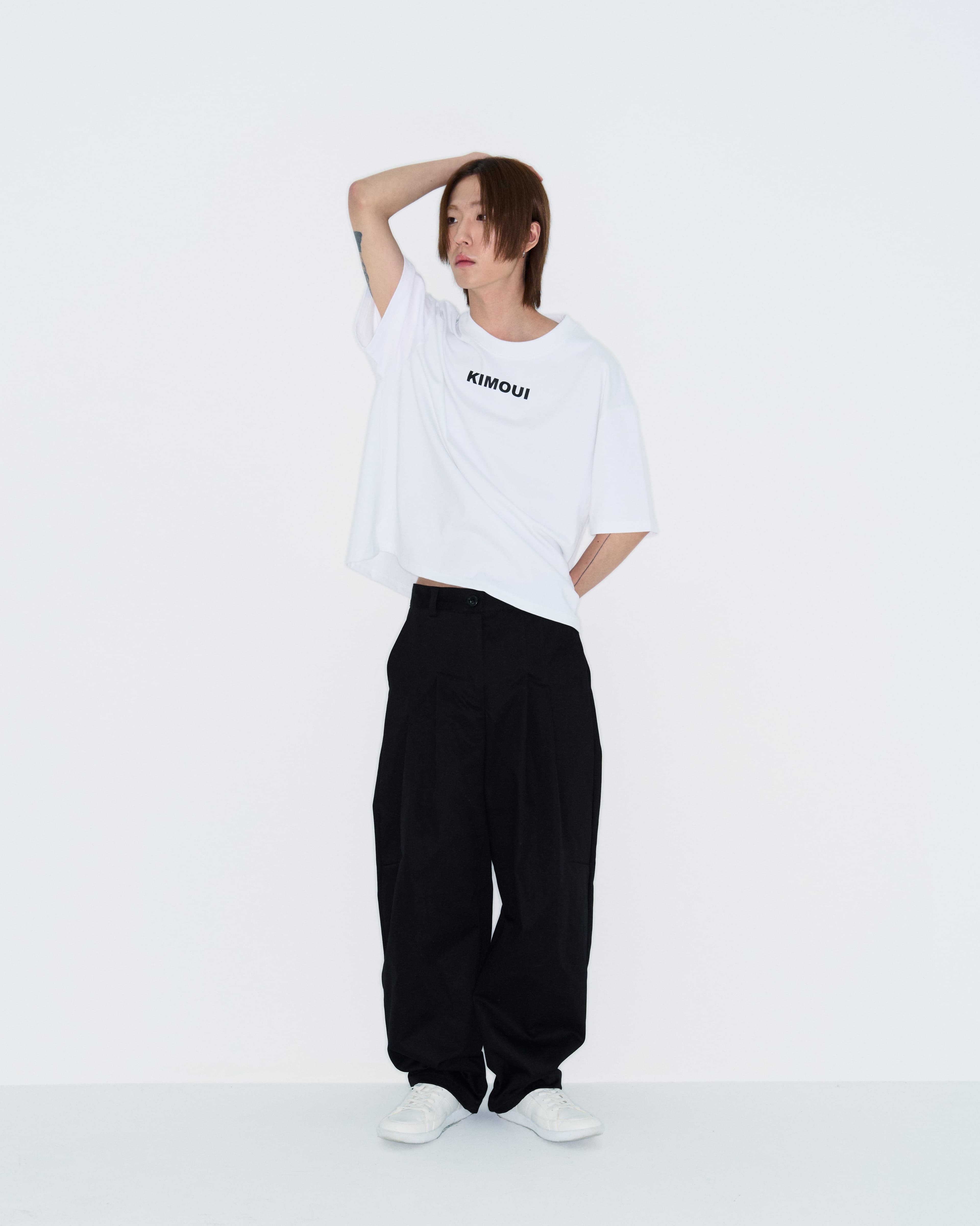 Logo Printing T-Shirt (White) — vue 12