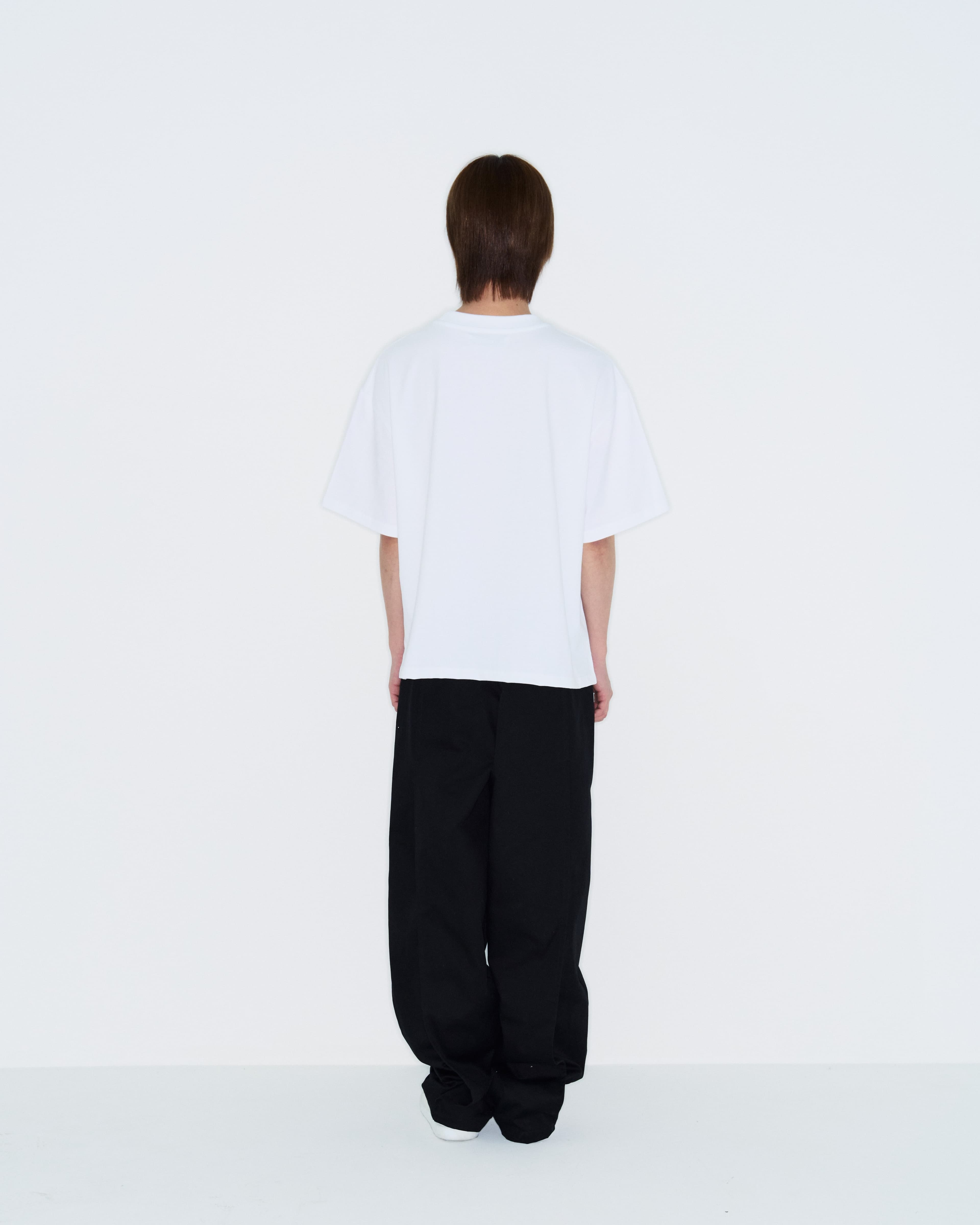 Logo Printing T-Shirt (White) — vue 9