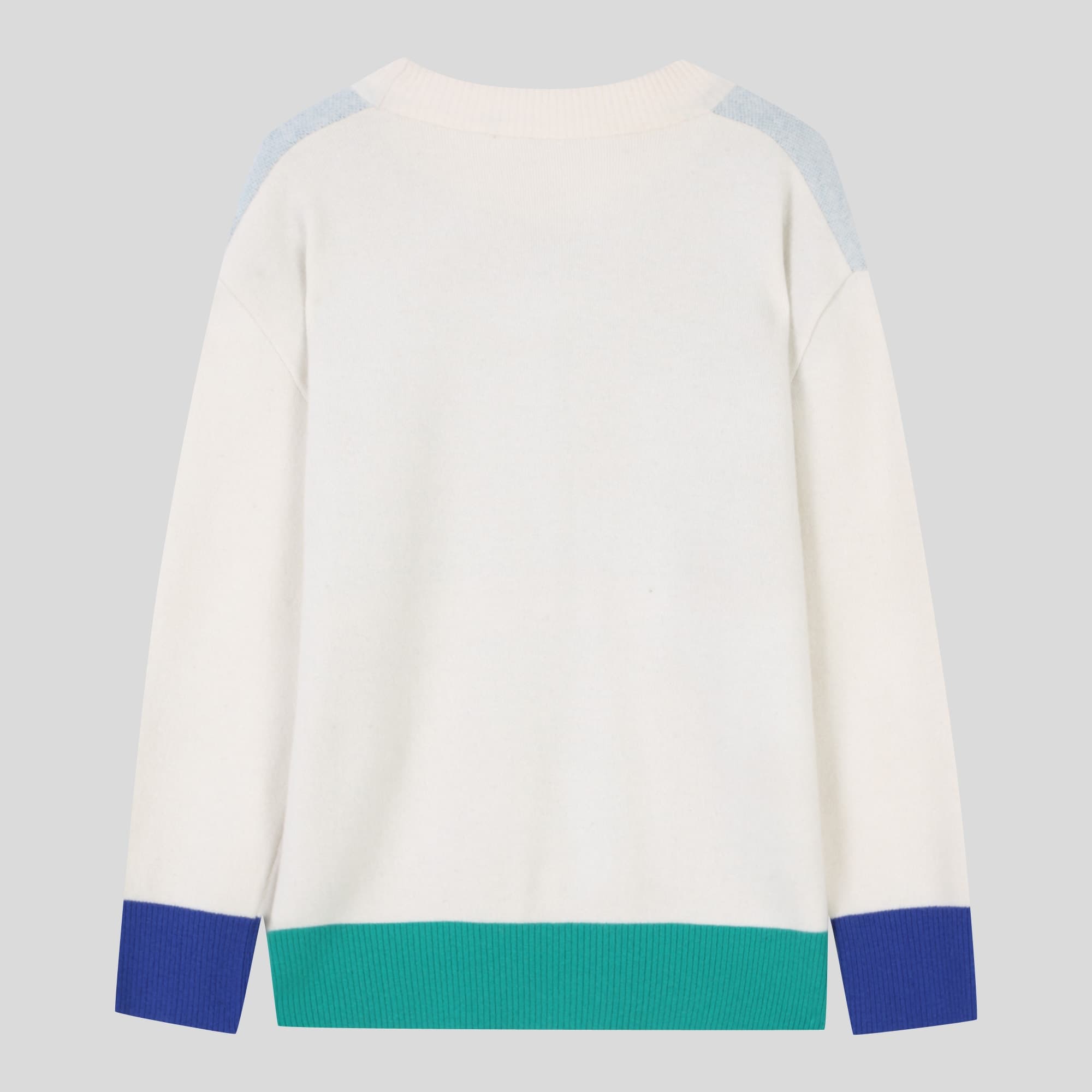 Gun Knit Sweater (Ivory) — vue 2