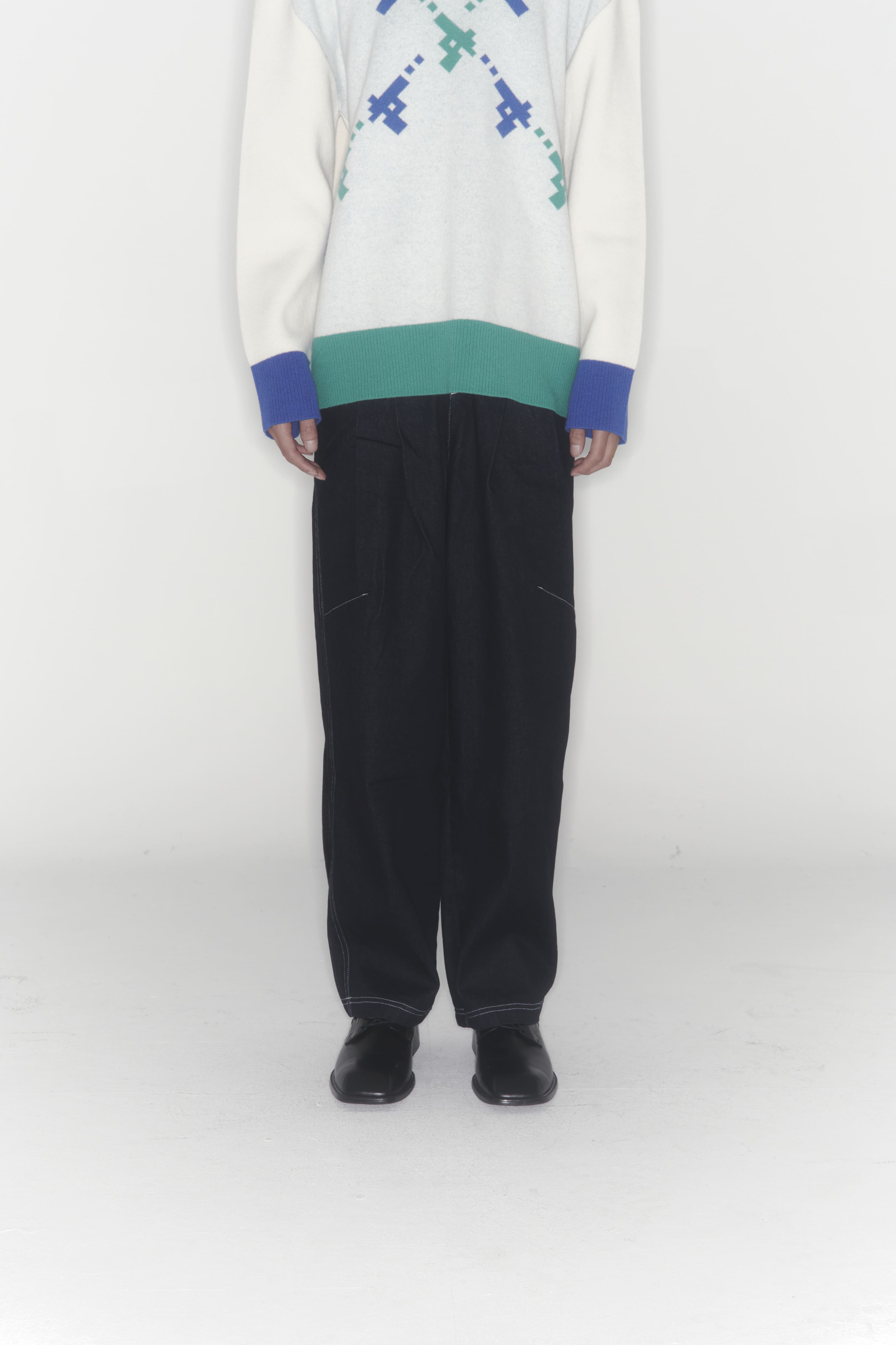 Gun Knit Sweater (Ivory) — vue 17