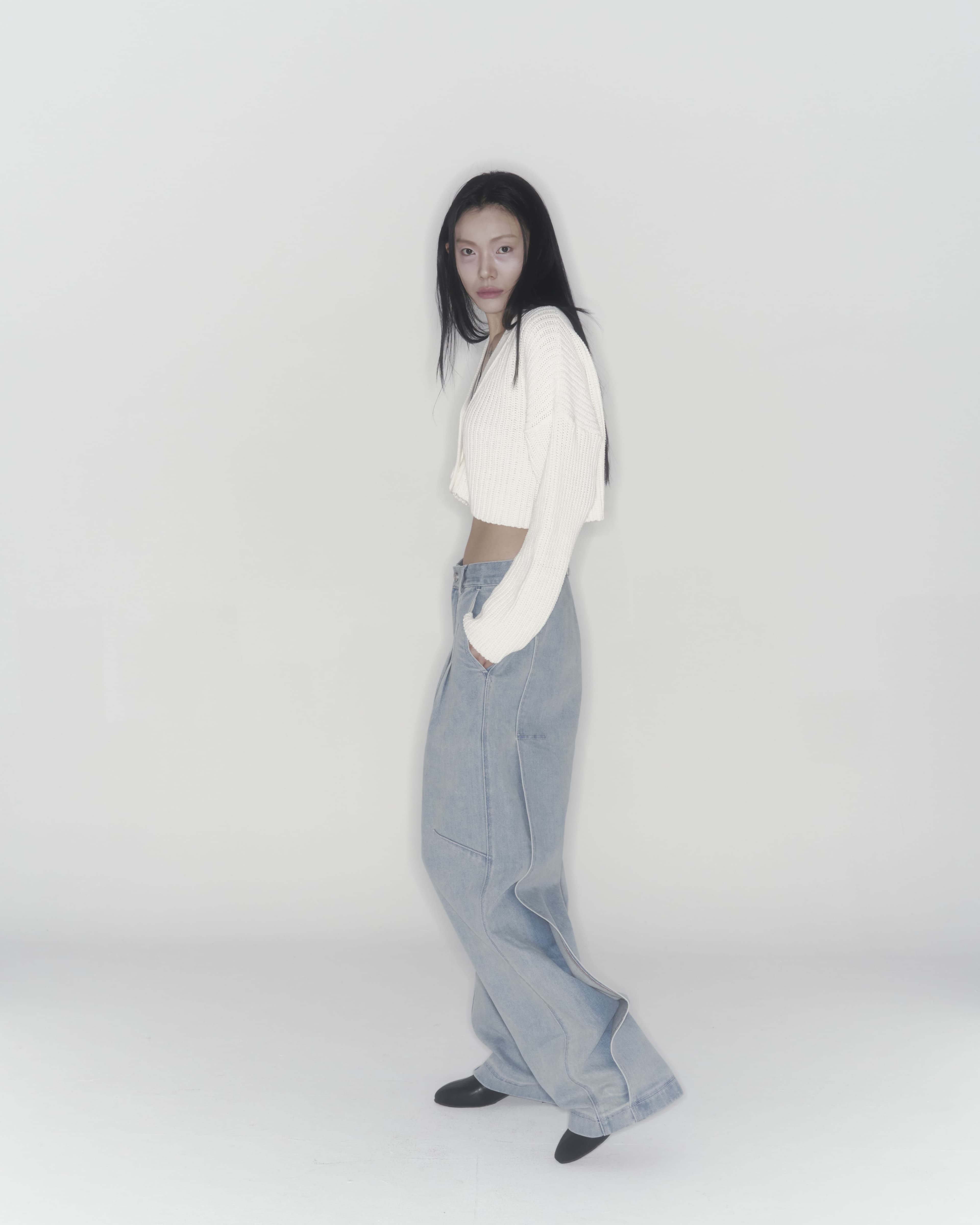 Washing Wings Denim Pants — vue 10