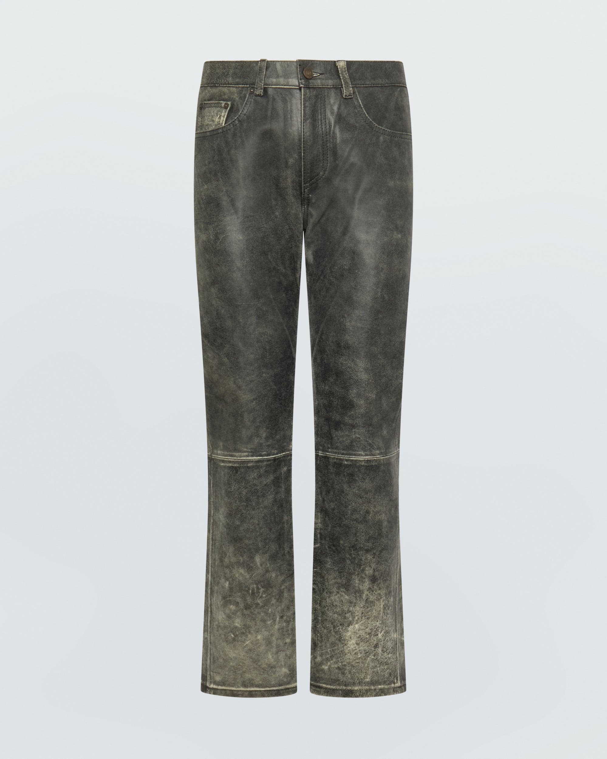 Black Leather Pants