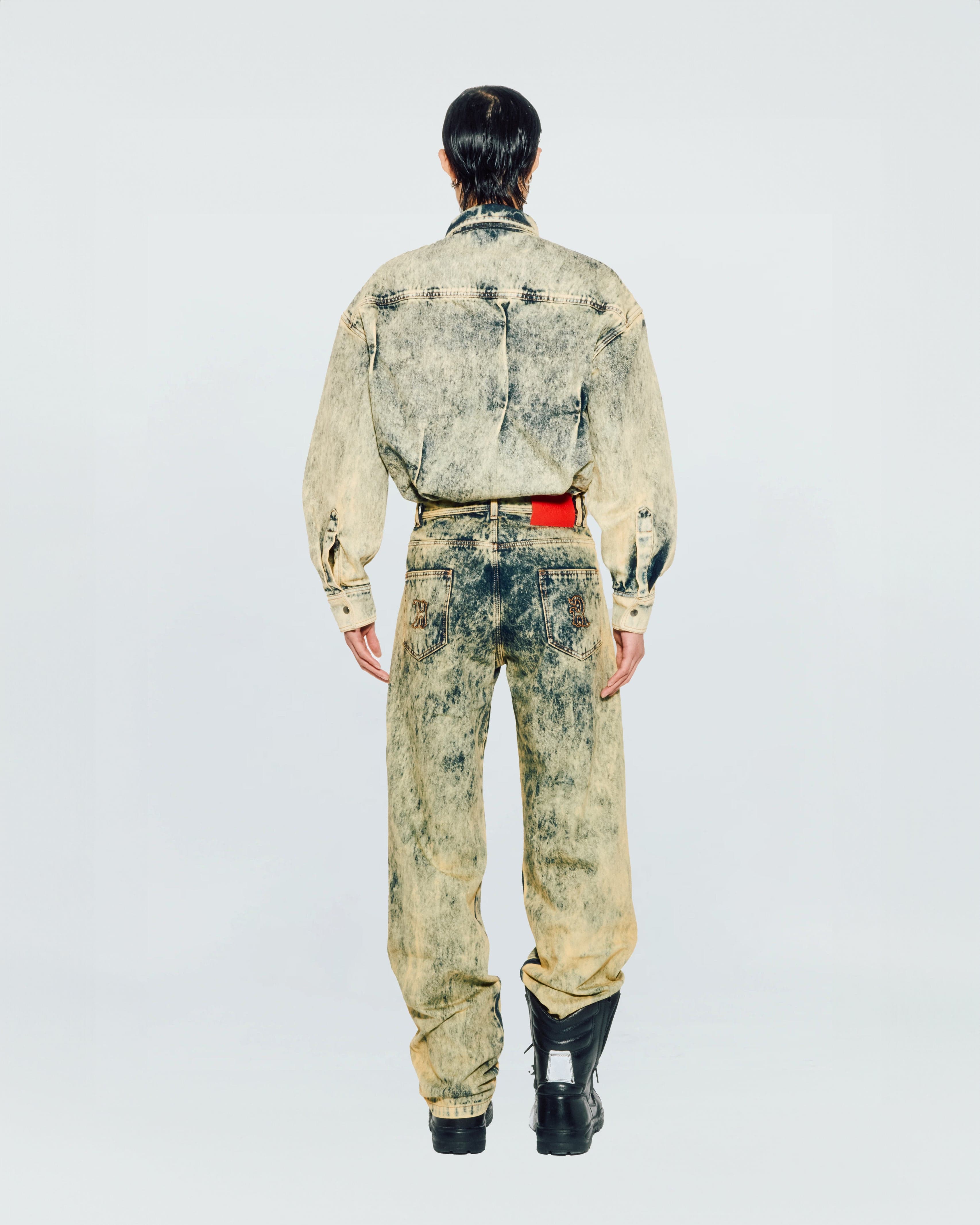 Denim Washed Pants — vue 5