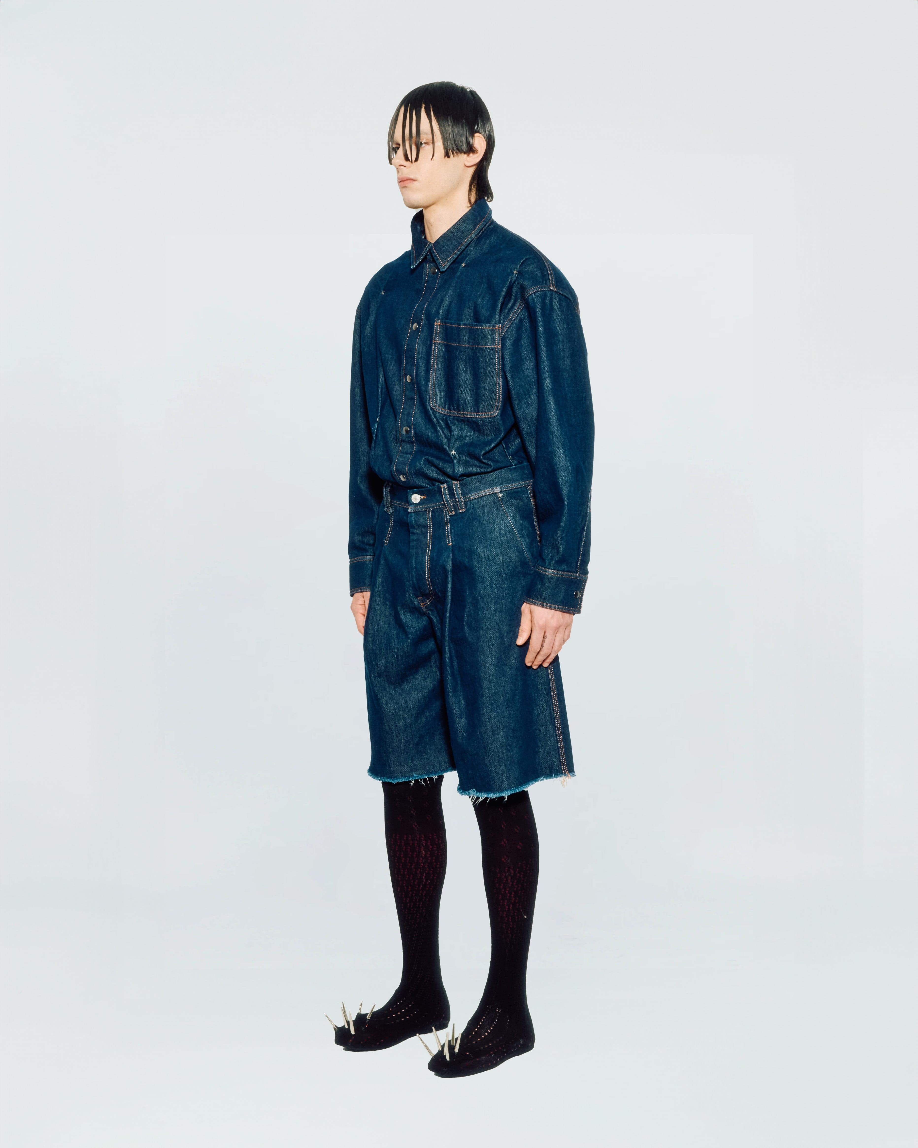 Dart Denim Shorts — vue 4