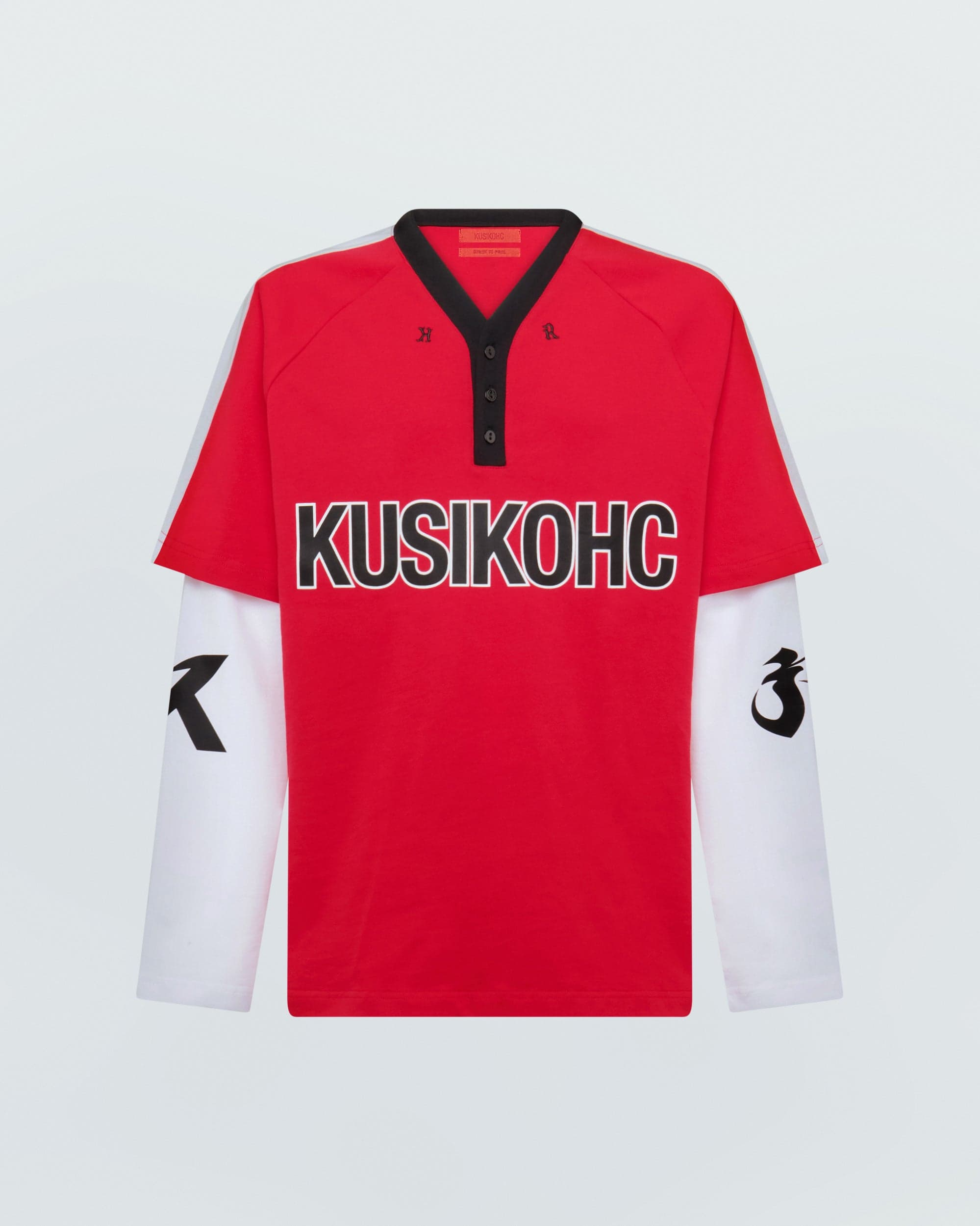 Baseball Long Sleeve Polo — vue 1