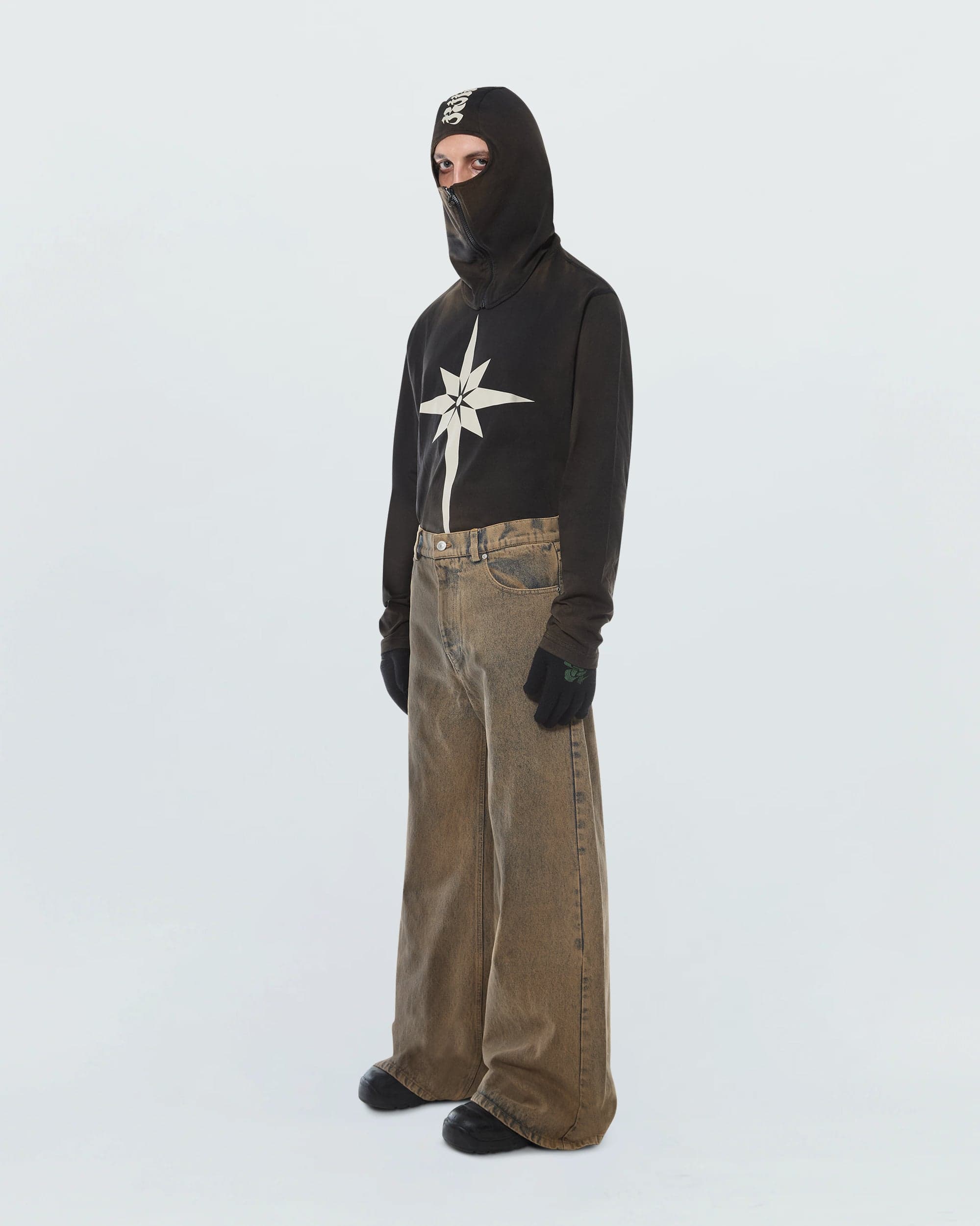 Oversized Denim Pants — vue 4