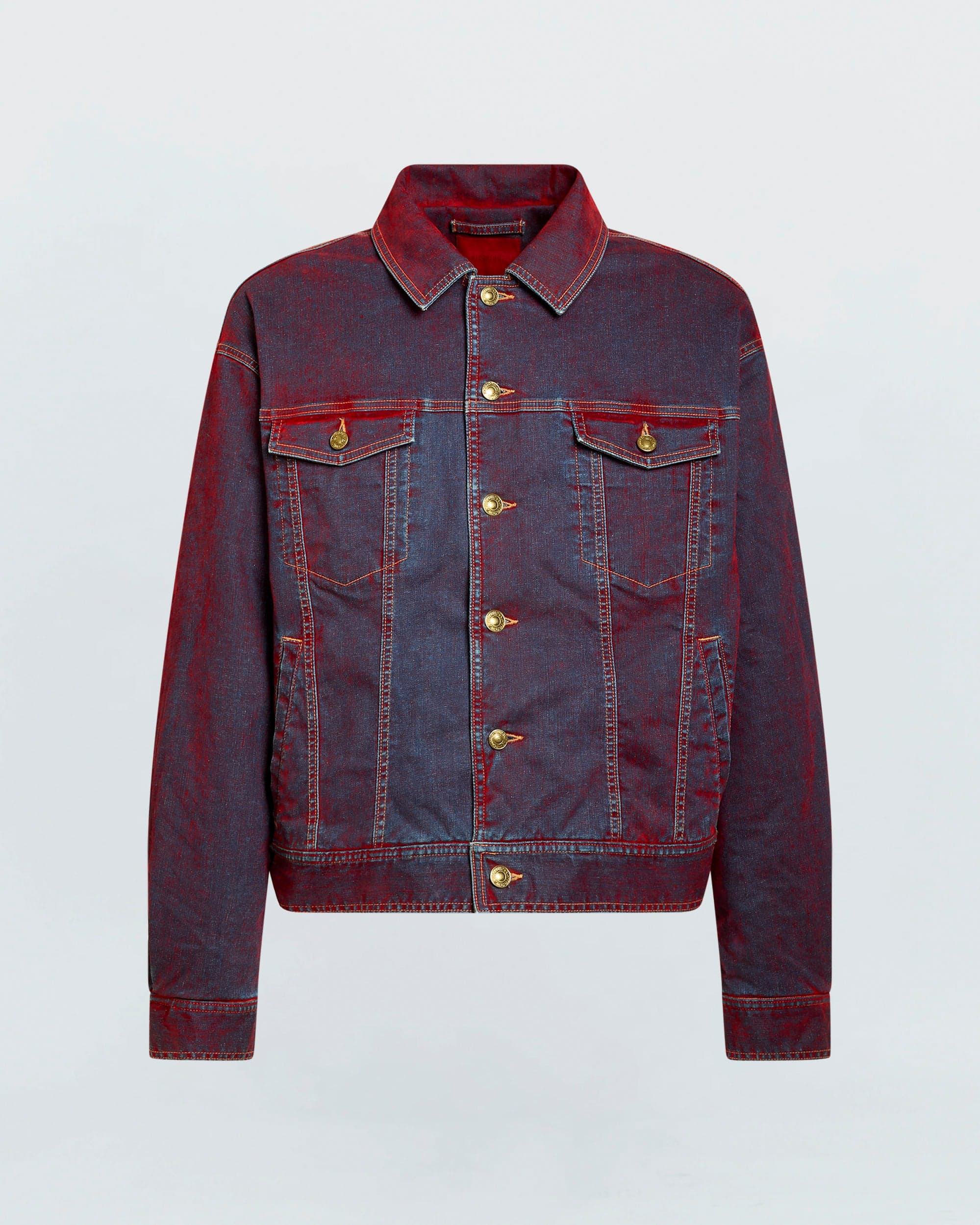 Padded Denim Jacket