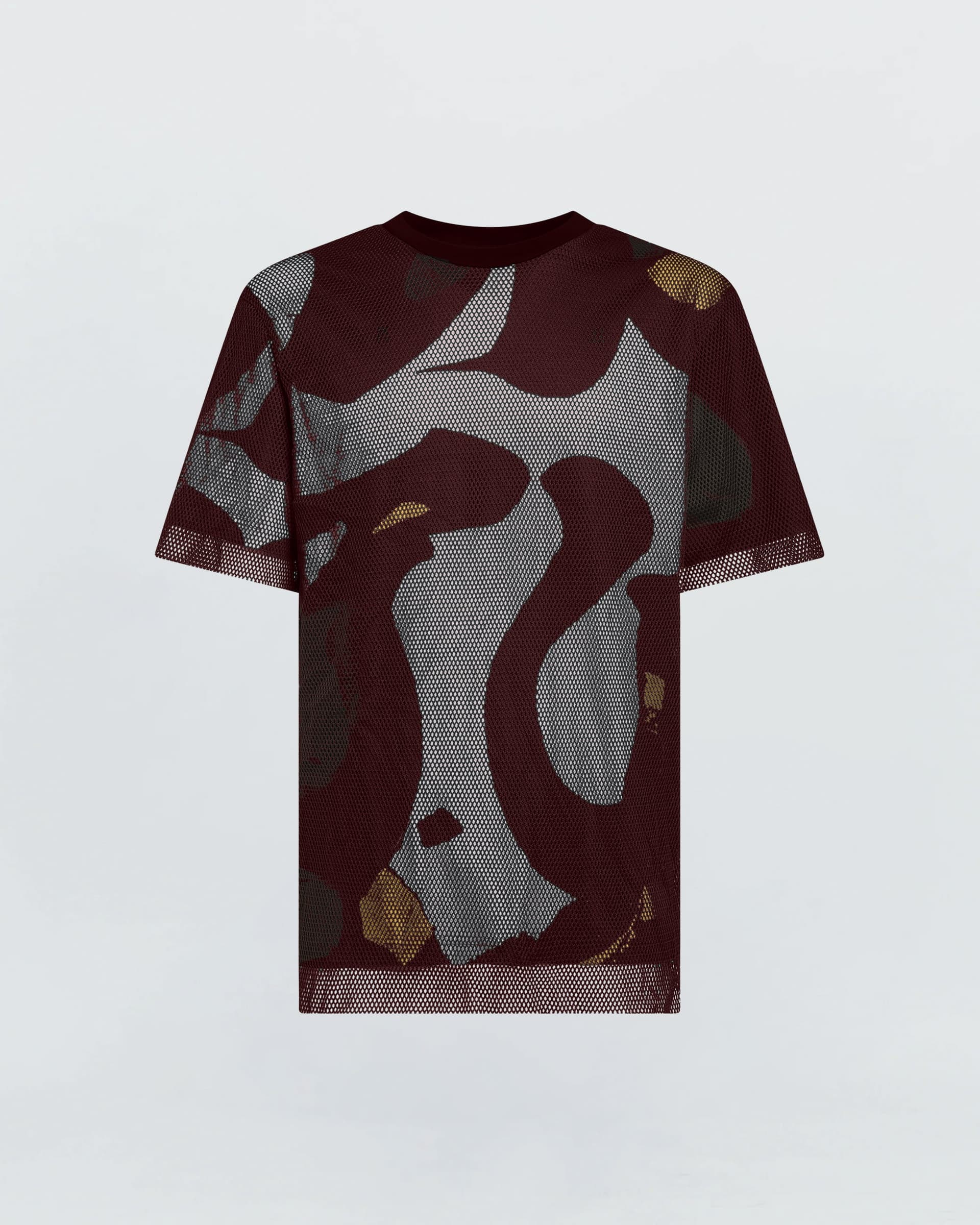 Printed Mesh T-Shirt