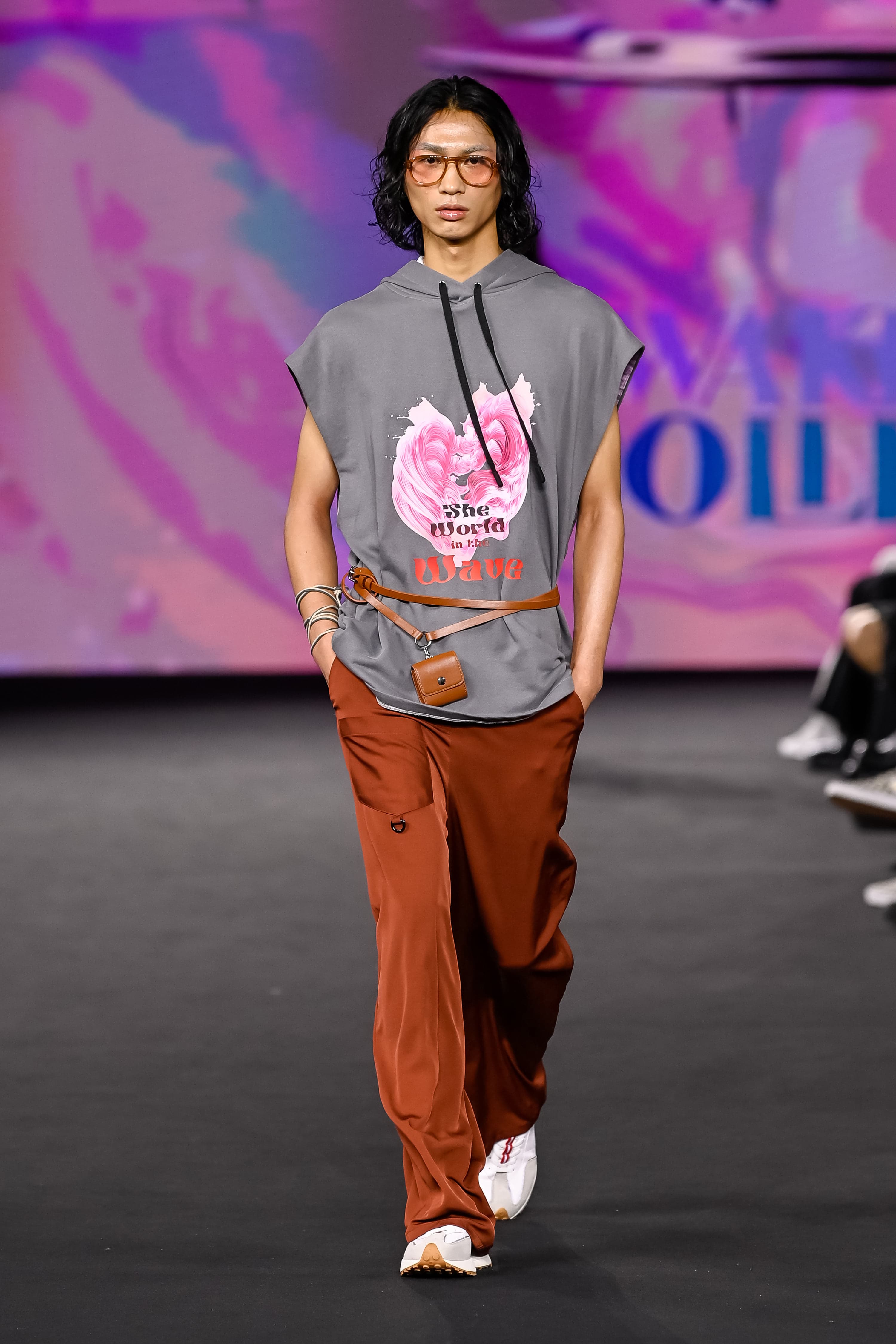 26SS Brick Red Pocket Point Long Pants — vue 1