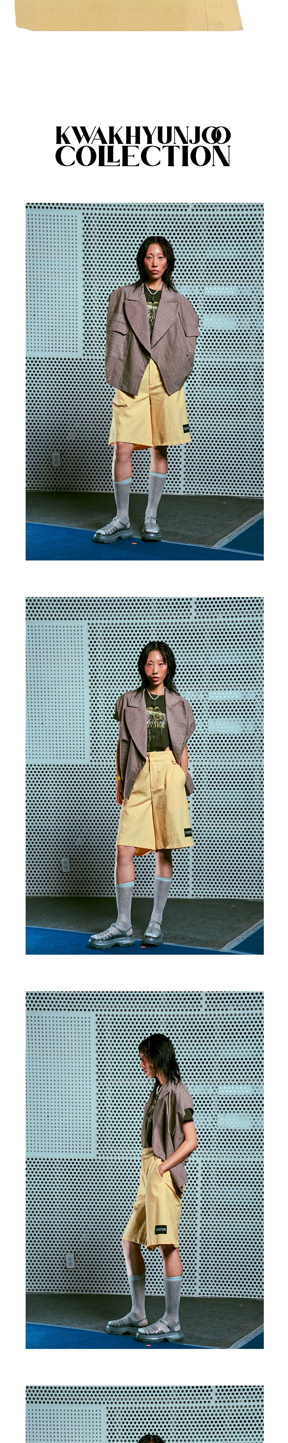 26SS Yellow Short Pants — vue 5