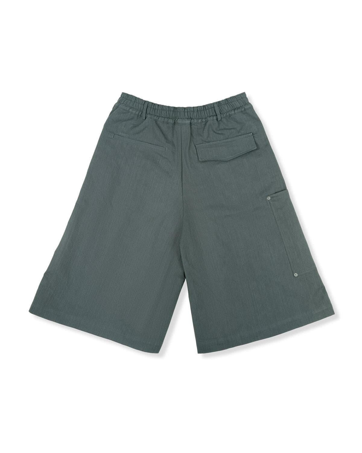 Side Pocket Bermuda Pants (Gray) — vue 5