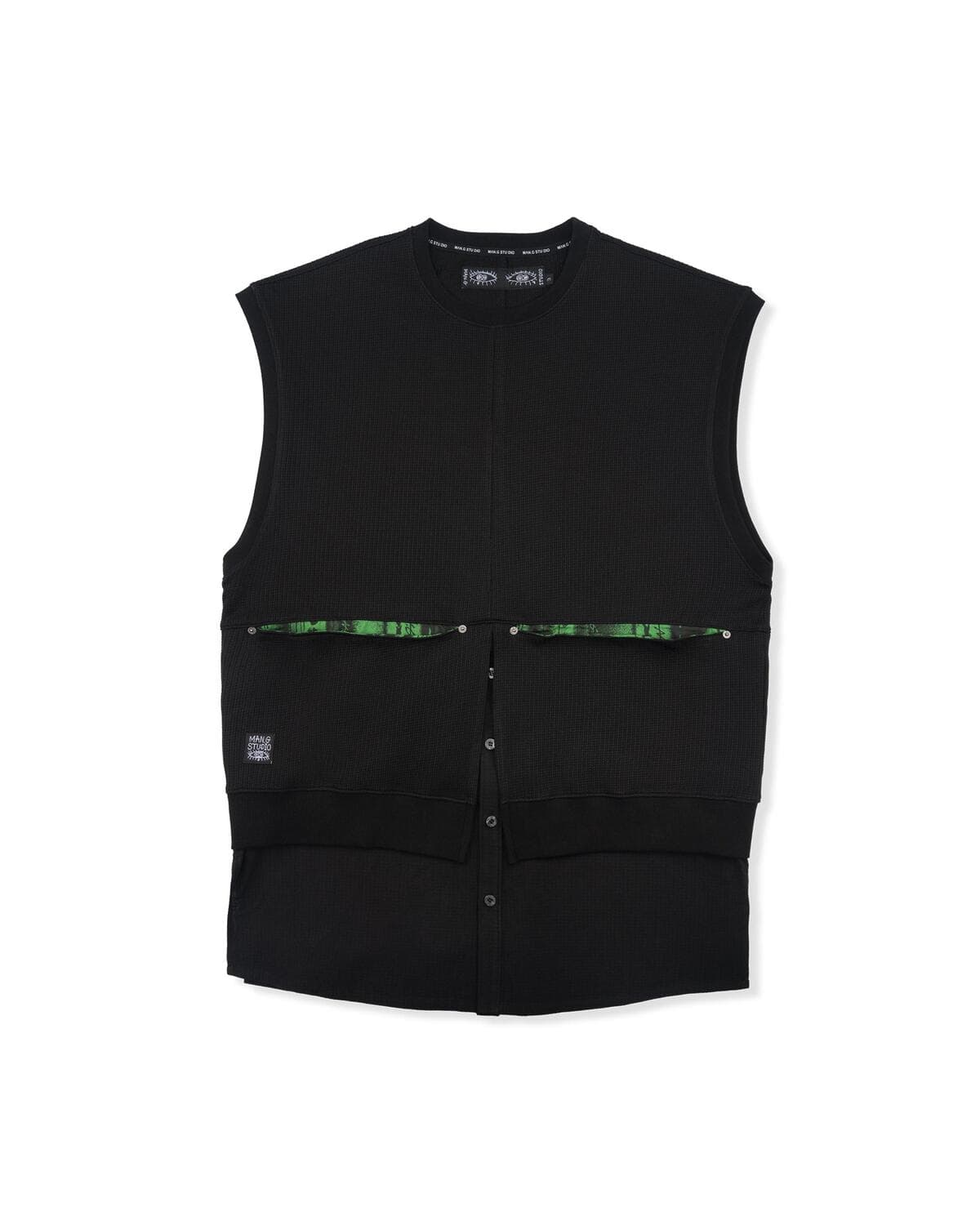 Mix-Match Pocket Point Sleeveless (Black) — vue 4