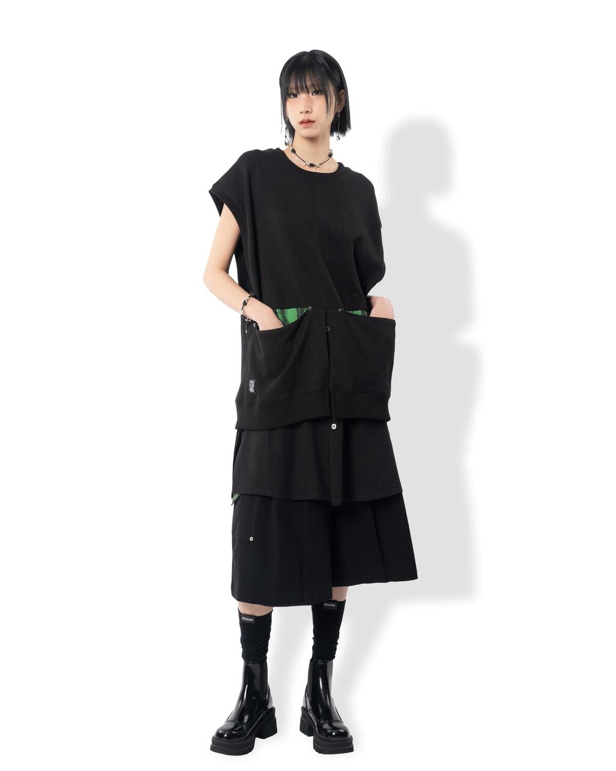 Mix-Match Pocket Point Sleeveless (Black) — vue 7