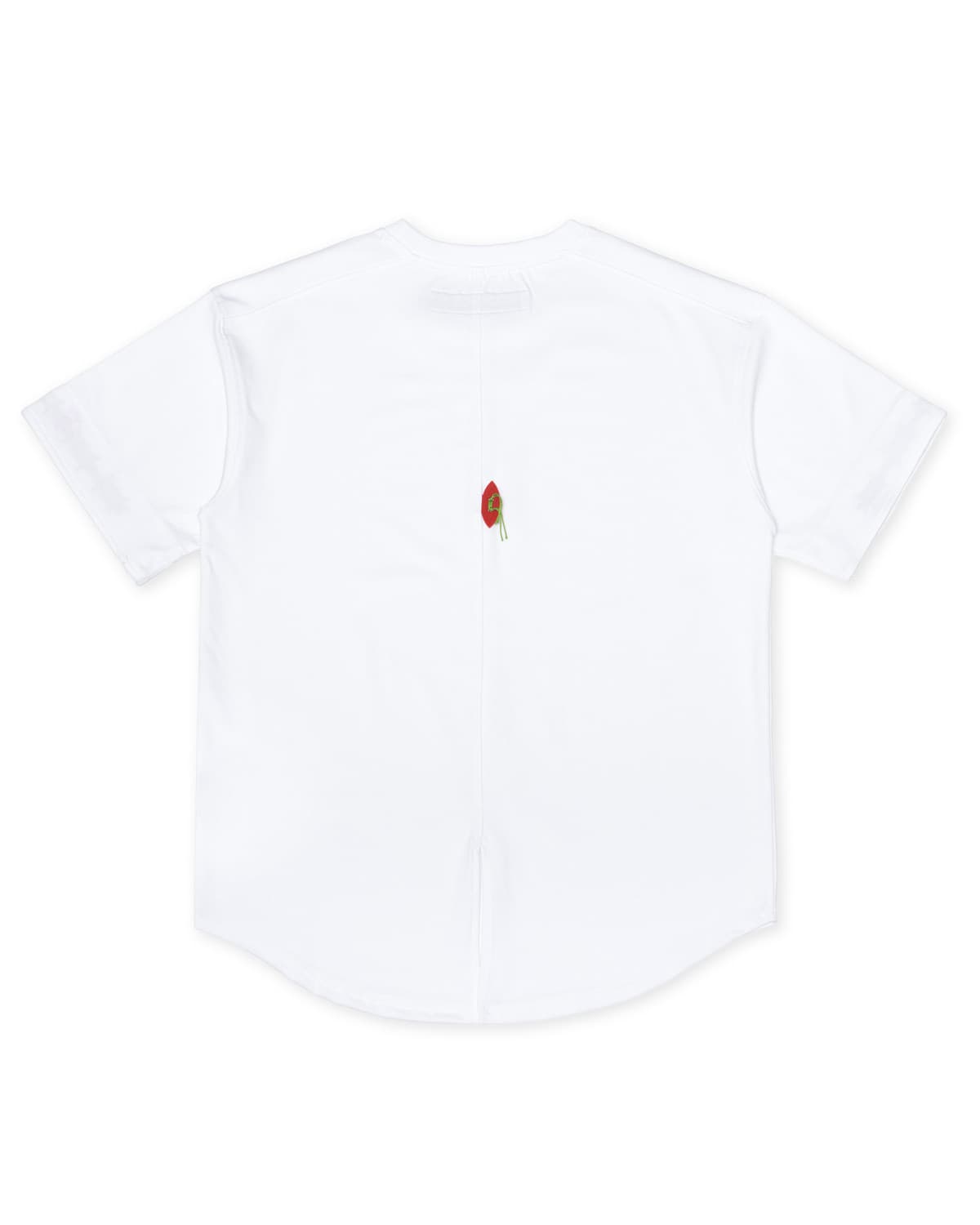 Rolled Sleeve T-Shirt (White) — vue 5
