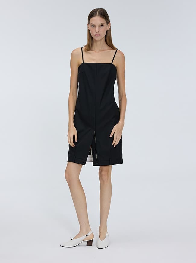 Black Pants Detail Dress — vue 1
