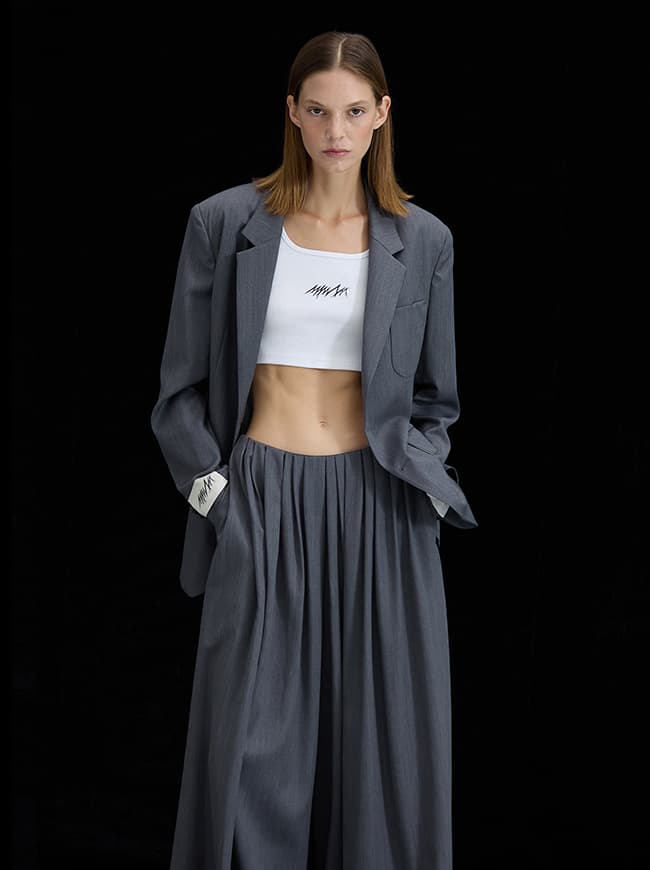 Wide Pleated Pants — vue 13