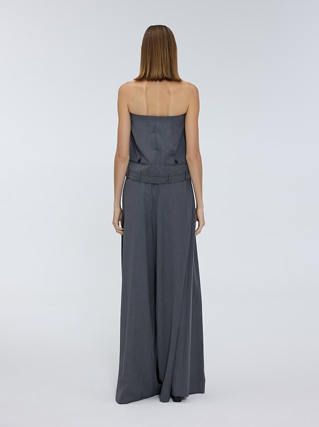 Wide Pleated Pants — vue 3