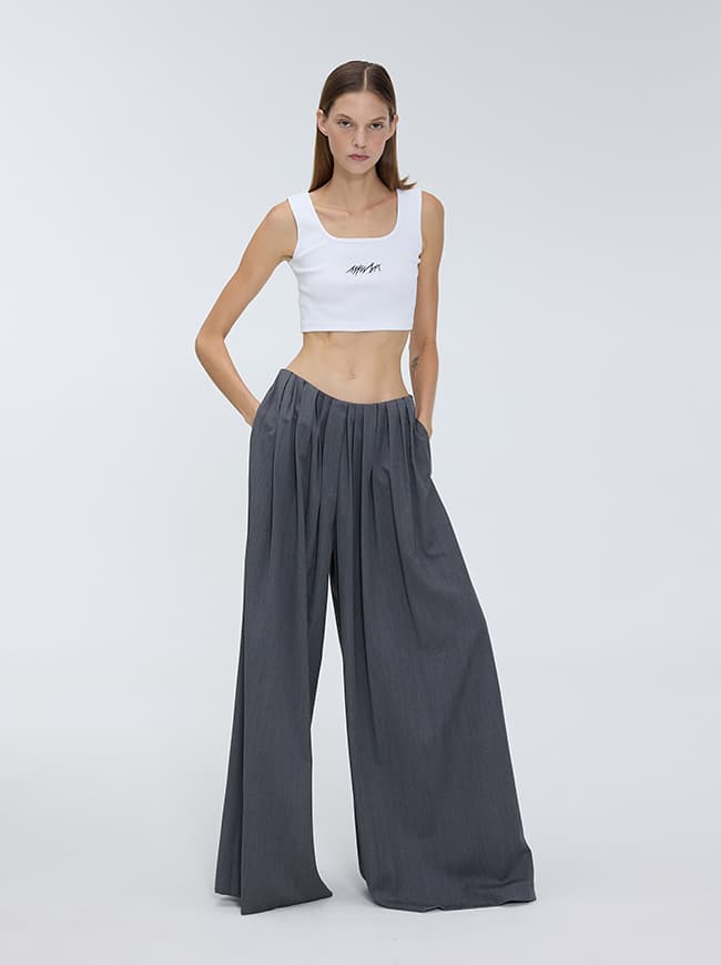 Wide Pleated Pants — vue 9