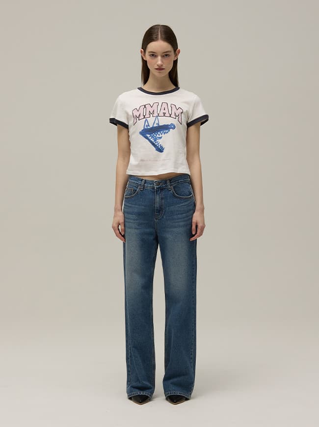 Signature Doodle Number T-Shirt — vue 2