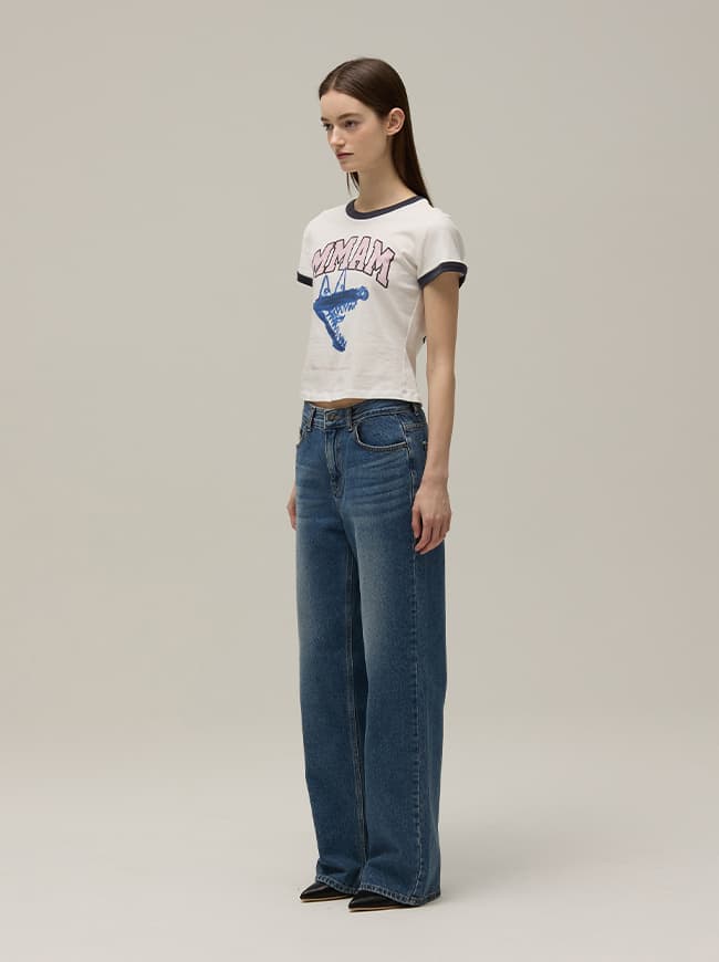 Signature Doodle Number T-Shirt — vue 8