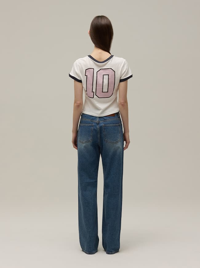 Signature Doodle Number T-Shirt — vue 9