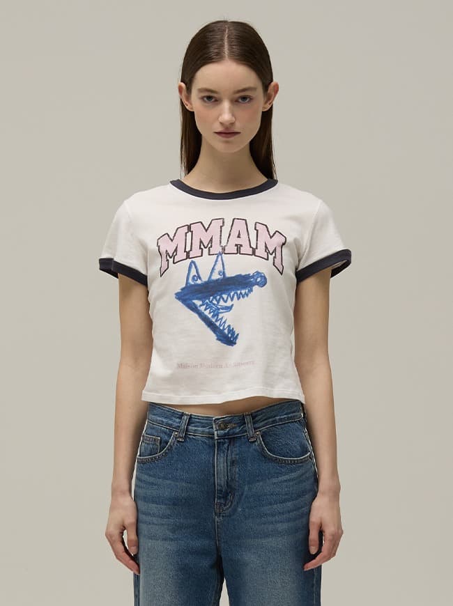 Signature Doodle Number T-Shirt — vue 1