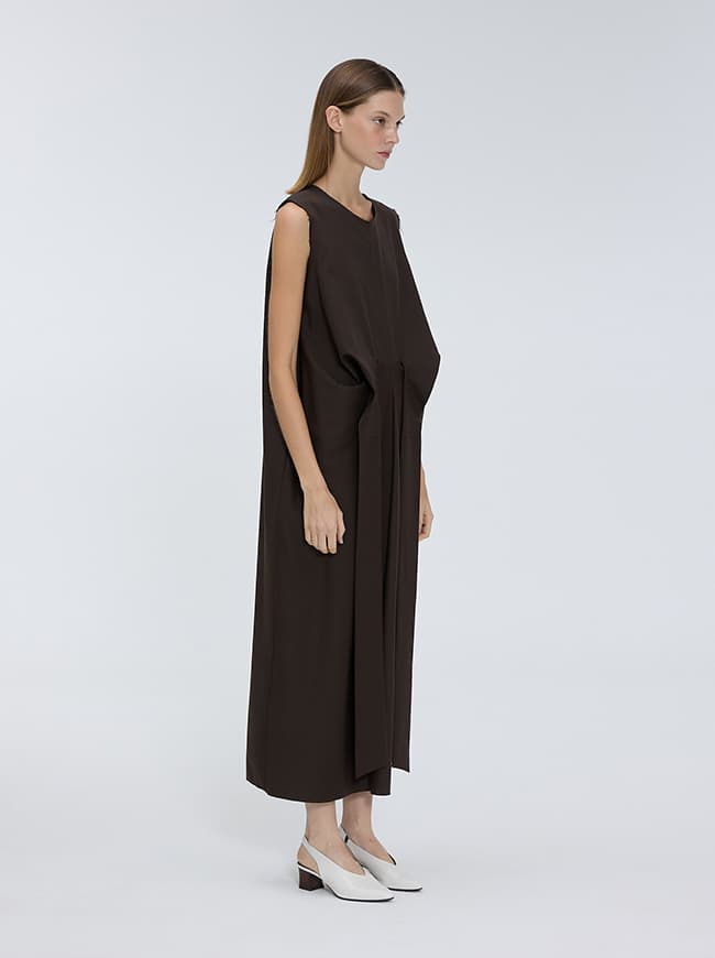Middle Bow Long Dress — vue 5