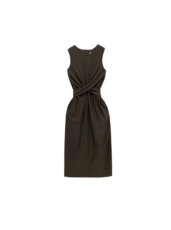 Middle Bow Long Dress — vue 1