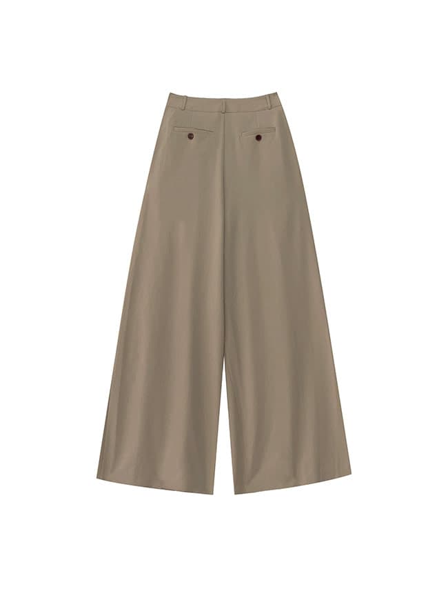 Wide Pin Tuck Slacks — vue 2