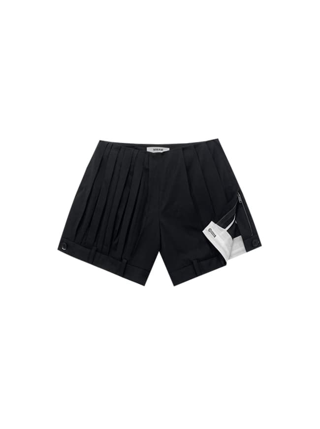Side Zipper Slit Short — vue 4