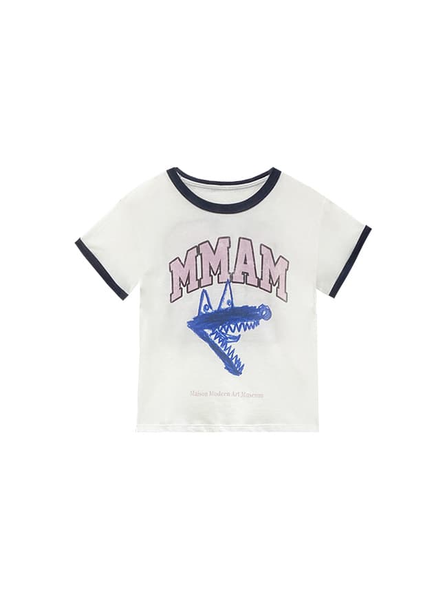 Pink Logo Printing T-Shirt — vue 3